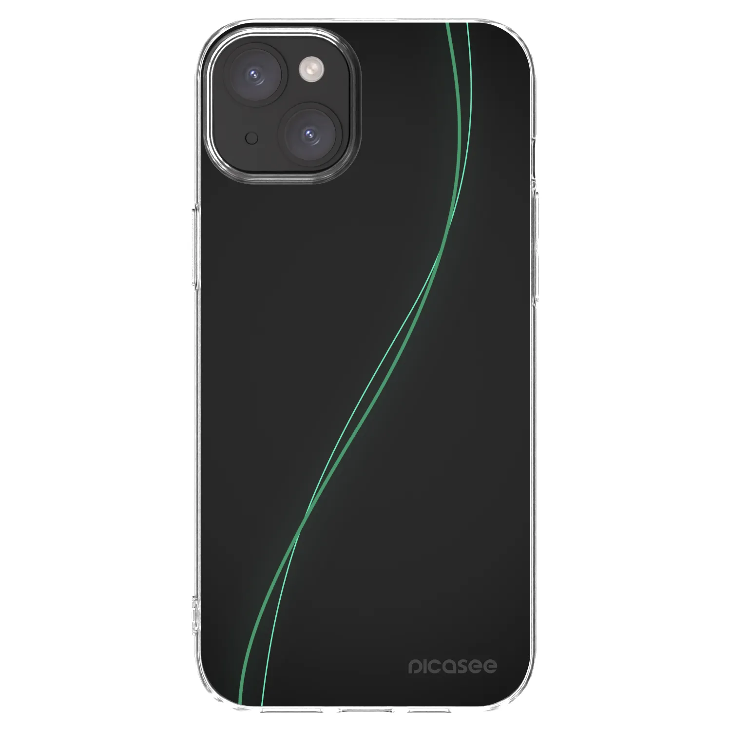 Picasee διαφανής θήκη σιλικόνης Apple iPhone 15 Plus - Be Different