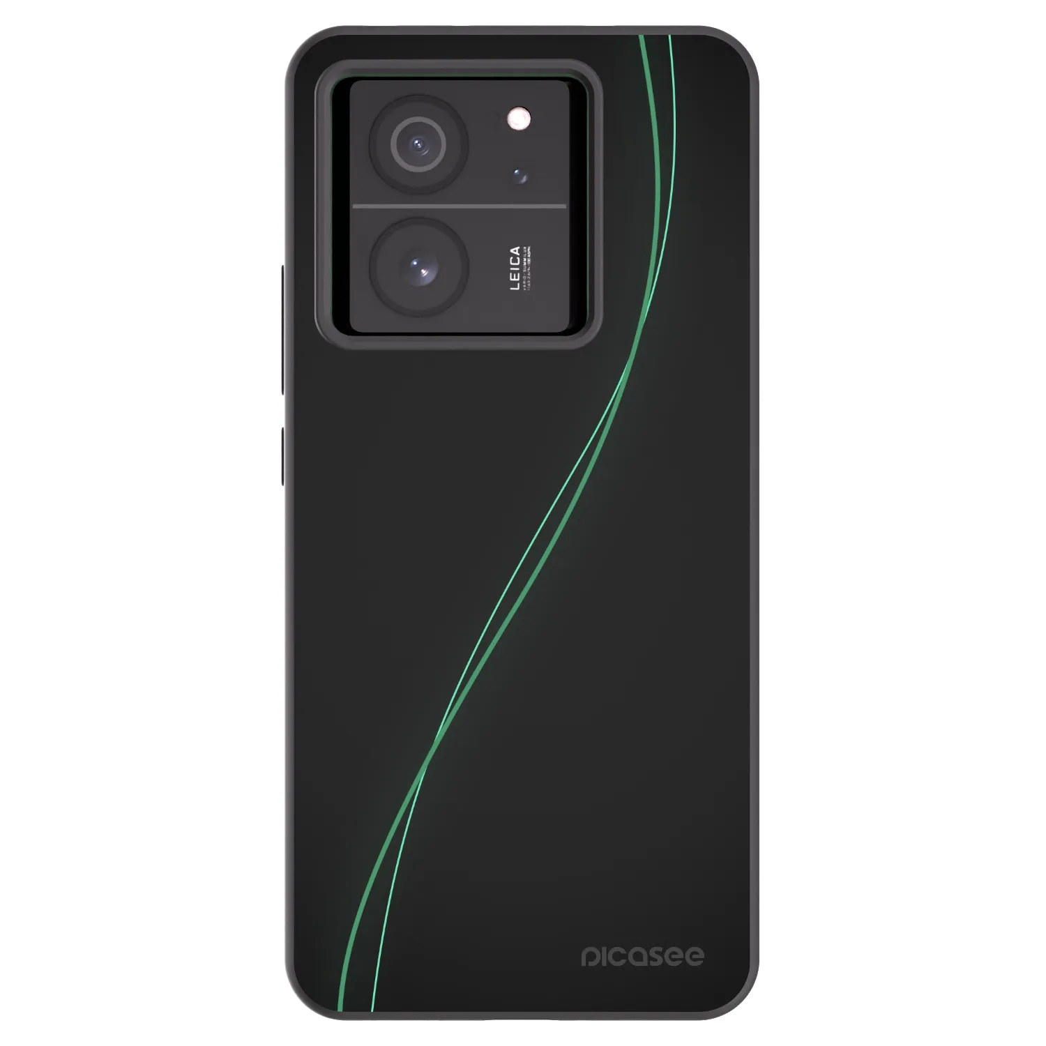 Picasee Μαύρη θήκη σιλικόνης για Xiaomi 13T Pro - Be Different