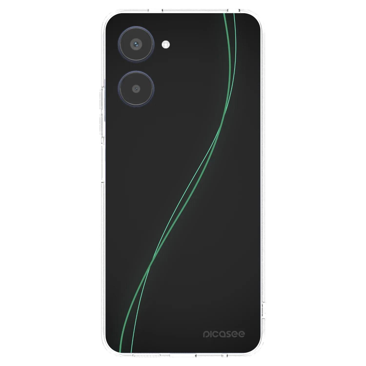 Picasee διαφανής θήκη σιλικόνης Realme 10 4G - Be Different