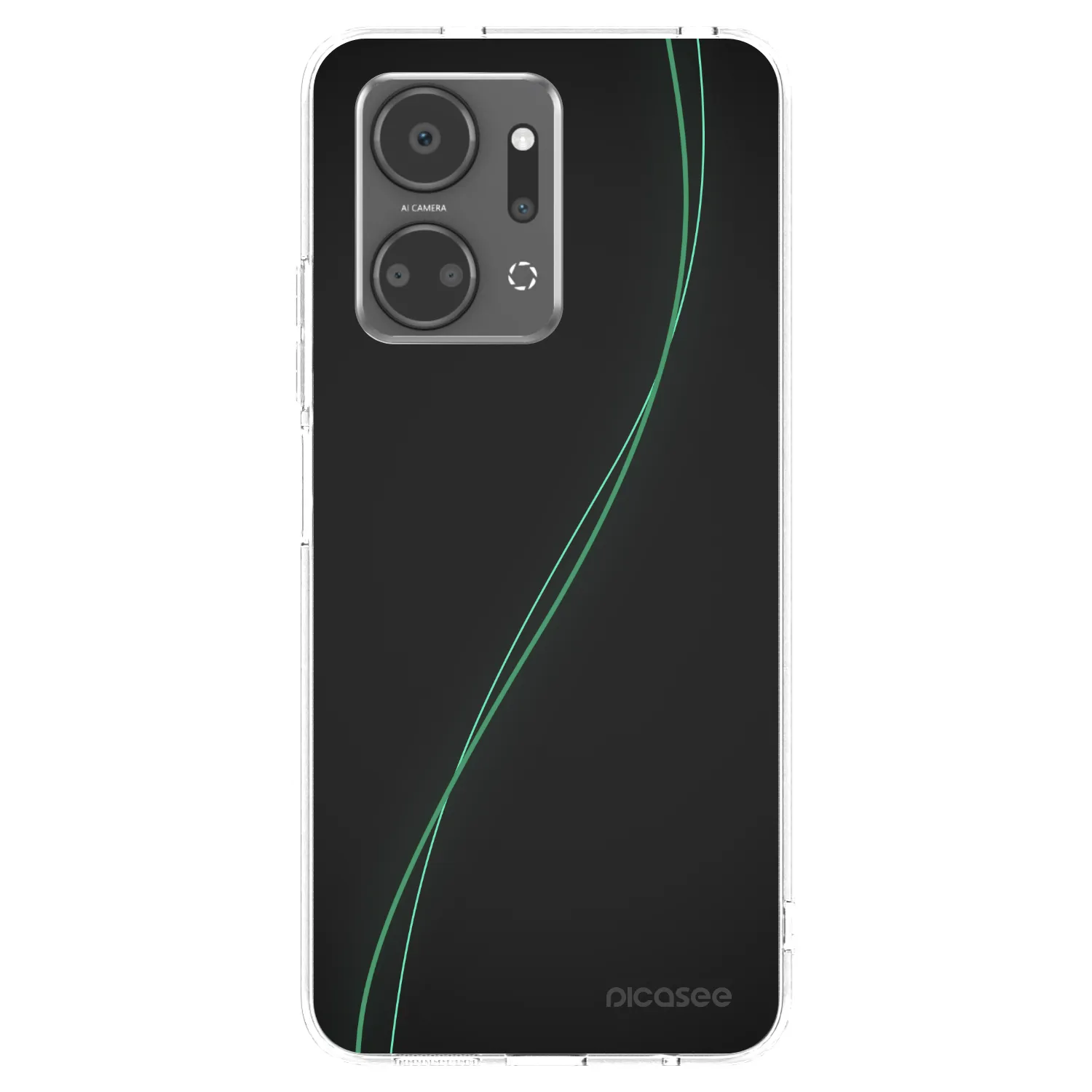 Picasee διαφανής θήκη σιλικόνης Honor X7a - Be Different