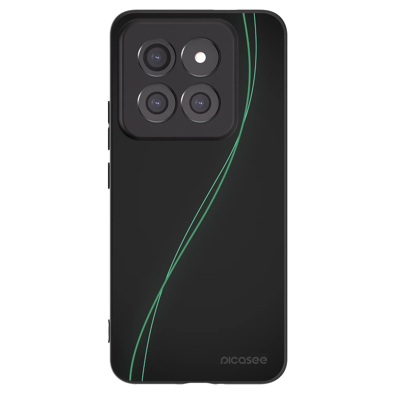 Picasee Μαύρη θήκη σιλικόνης για Xiaomi 14 Pro - Be Different