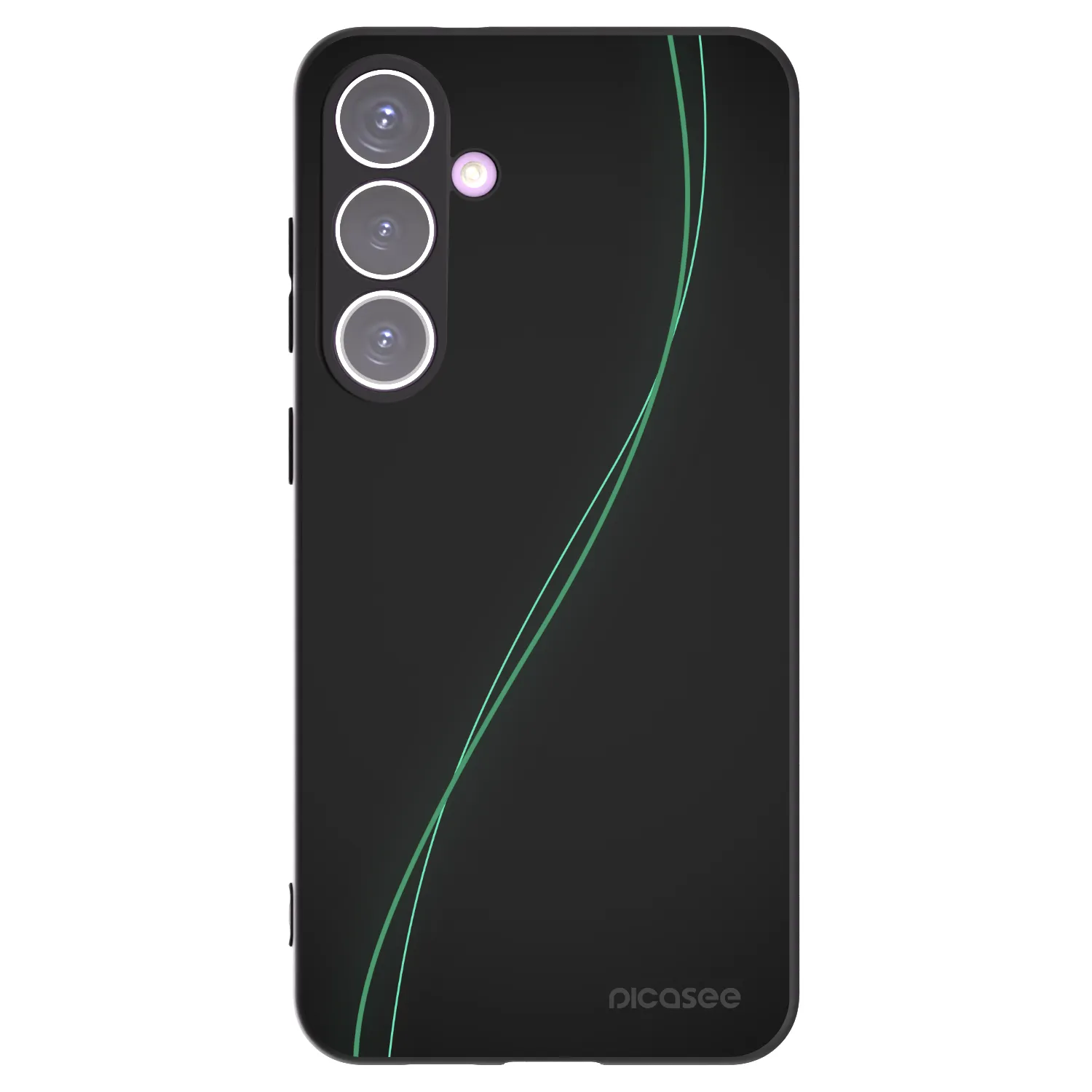 Picasee Μαύρη θήκη σιλικόνης για Samsung Galaxy S24+ S926B 5G - Be Different