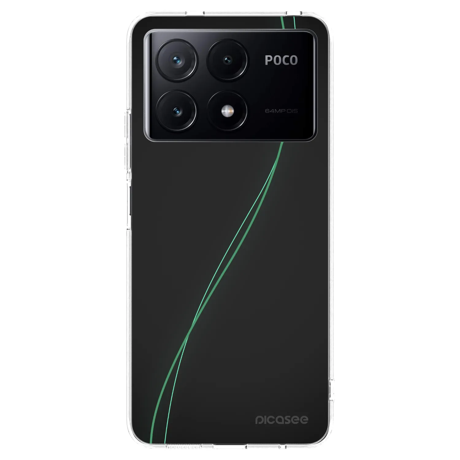 Picasee διαφανής θήκη σιλικόνης Xiaomi Poco X6 Pro - Be Different