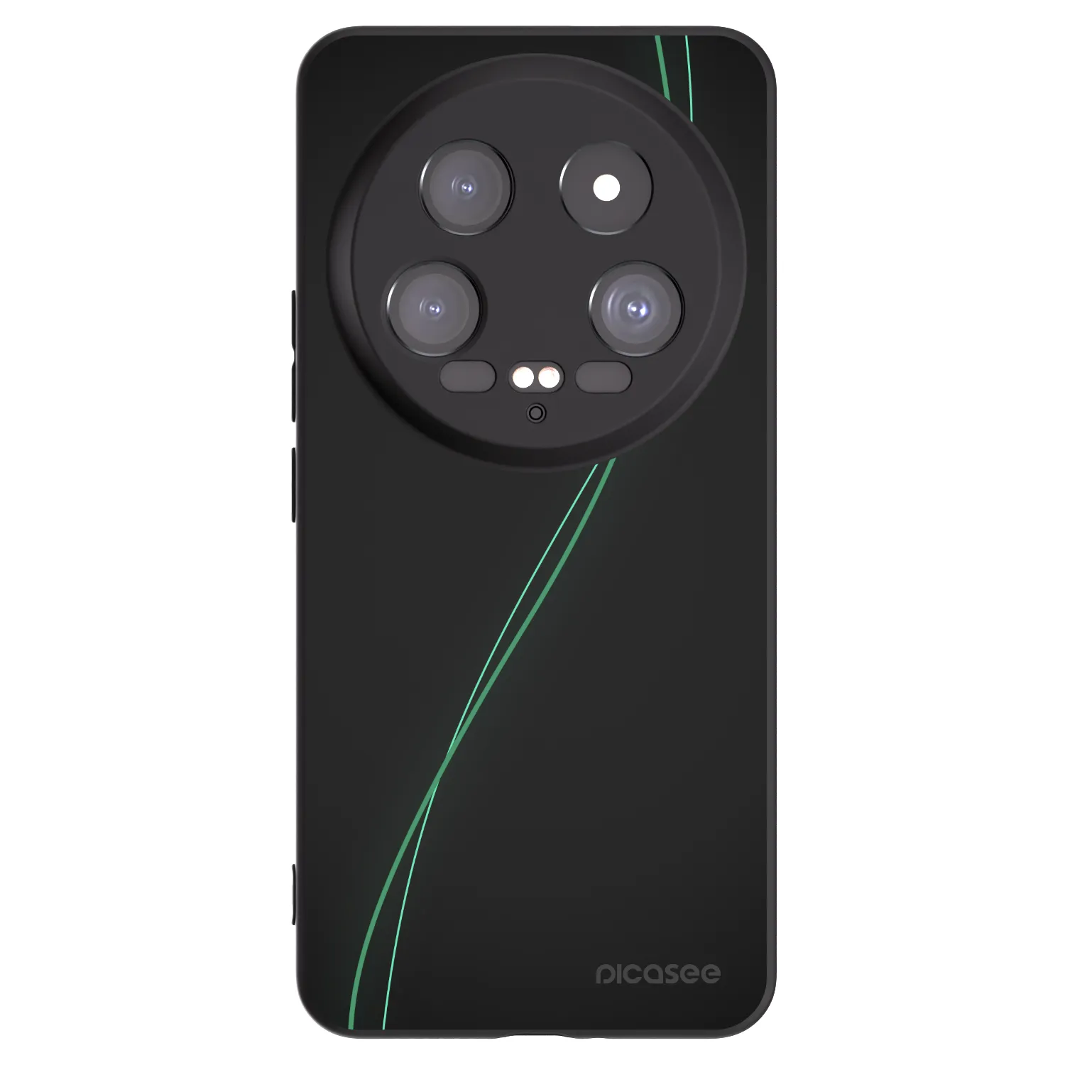 Picasee Μαύρη θήκη σιλικόνης για Xiaomi 14 Ultra - Be Different