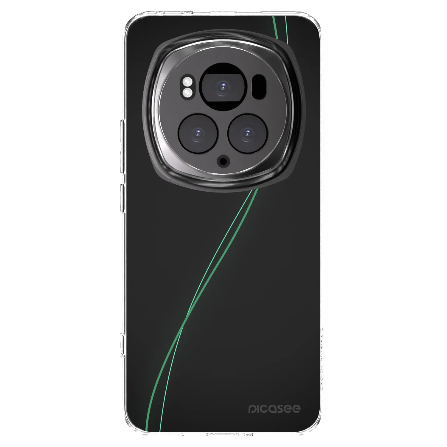 Picasee διαφανής θήκη σιλικόνης Honor Magic6 Pro - Be Different