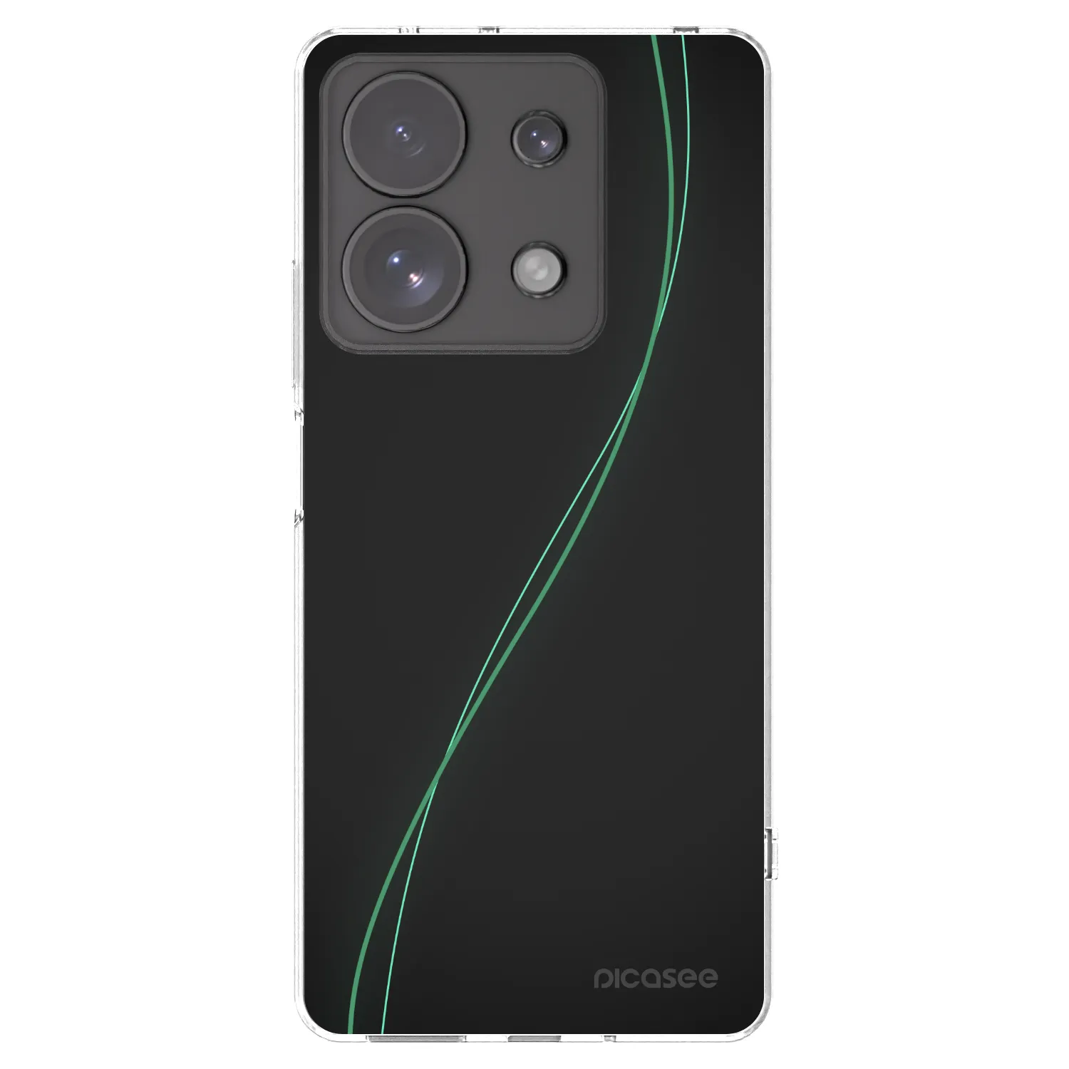 Picasee διαφανής θήκη σιλικόνης Xiaomi Redmi Note 13 Pro 4G - Be Different