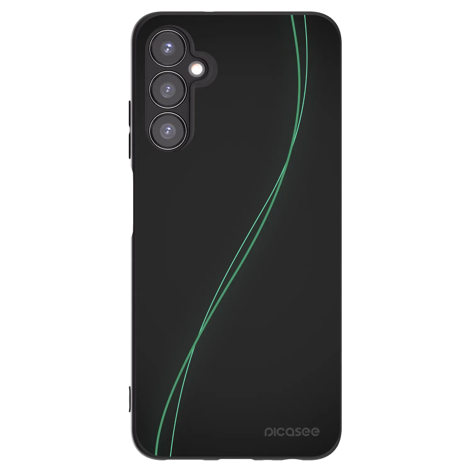 Picasee Μαύρη θήκη σιλικόνης για Samsung Galaxy A05s A057G - Be Different
