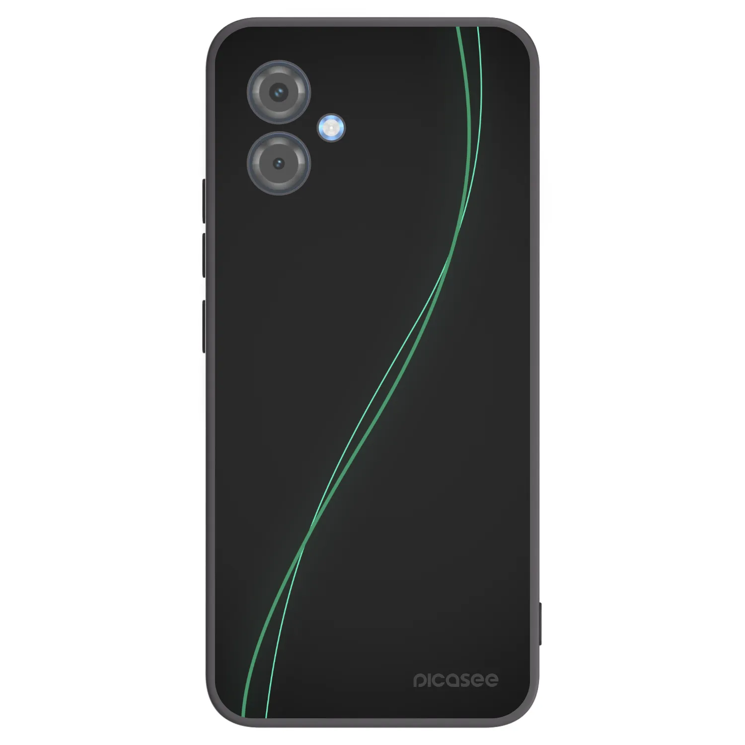 Picasee Μαύρη θήκη σιλικόνης για Motorola Moto G14 - Be Different