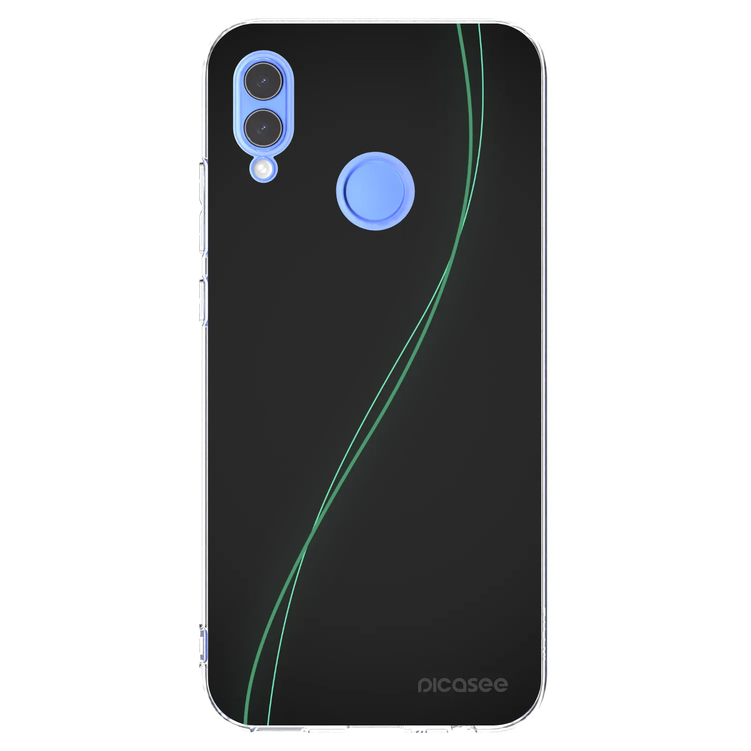 Picasee διαφανής θήκη σιλικόνης Huawei P Smart 2019 - Be Different