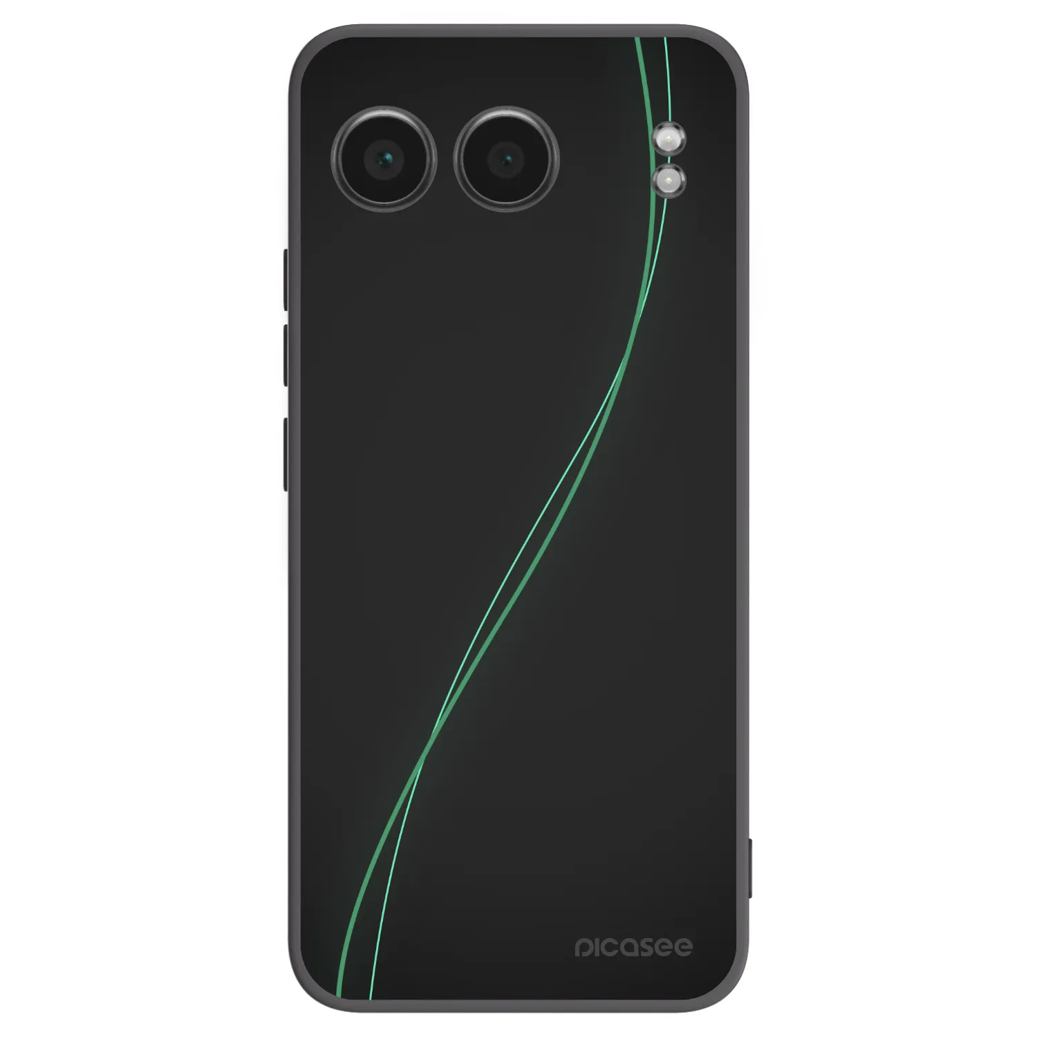 Picasee Μαύρη θήκη σιλικόνης για OnePlus Nord 4 - Be Different