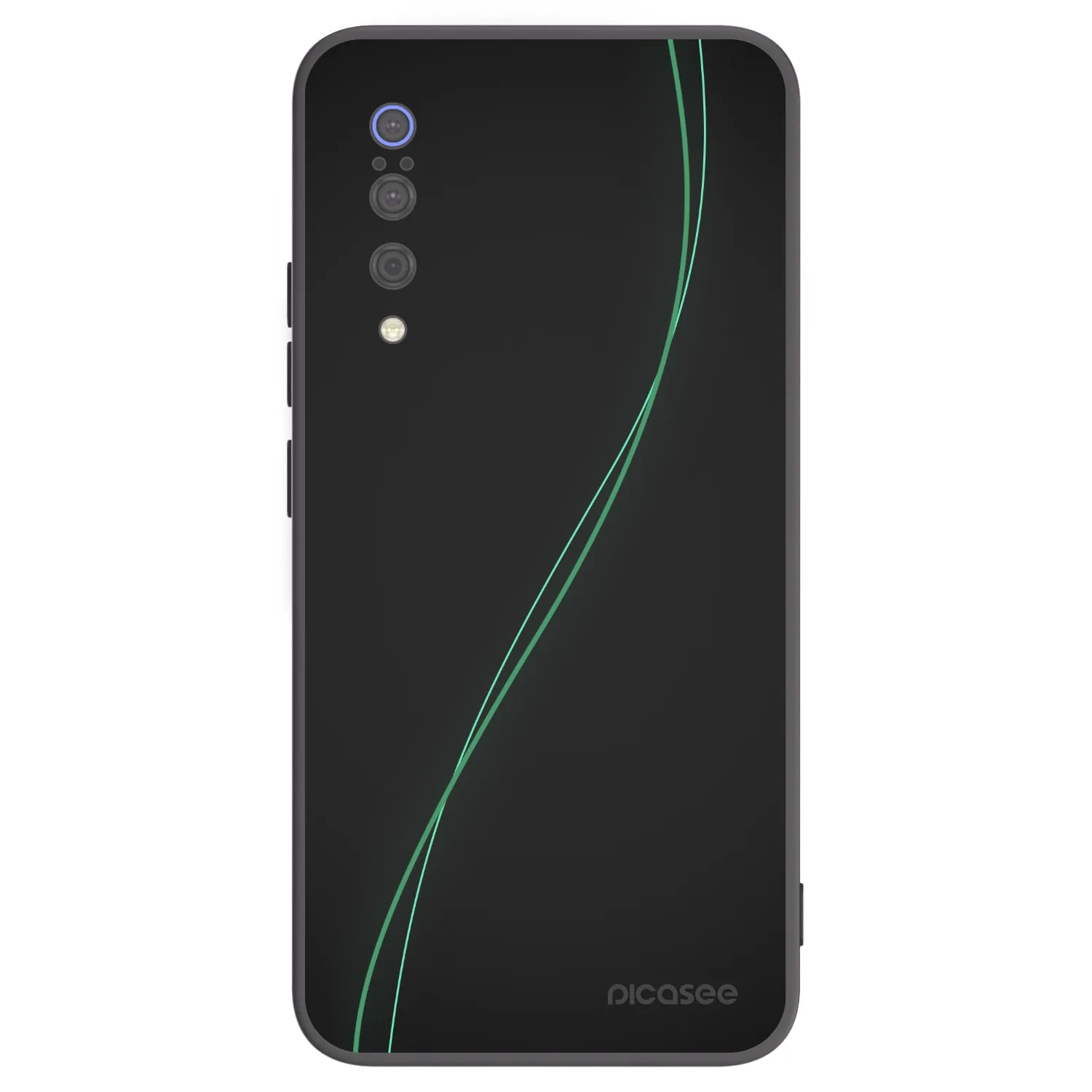 Picasee Μαύρη θήκη σιλικόνης για Xiaomi Mi 9 - Be Different