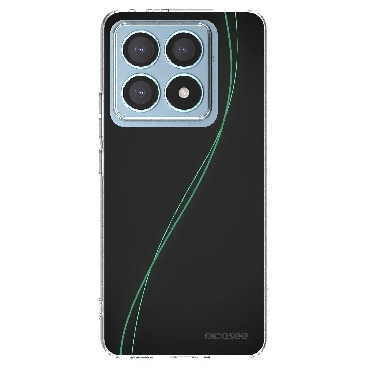 Picasee διαφανής θήκη σιλικόνης Xiaomi 14T Pro - Be Different