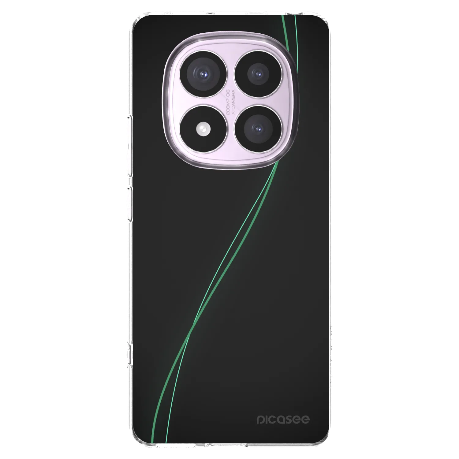 Picasee διαφανής θήκη σιλικόνης Xiaomi Redmi Note 14 Pro 5G - Be Different