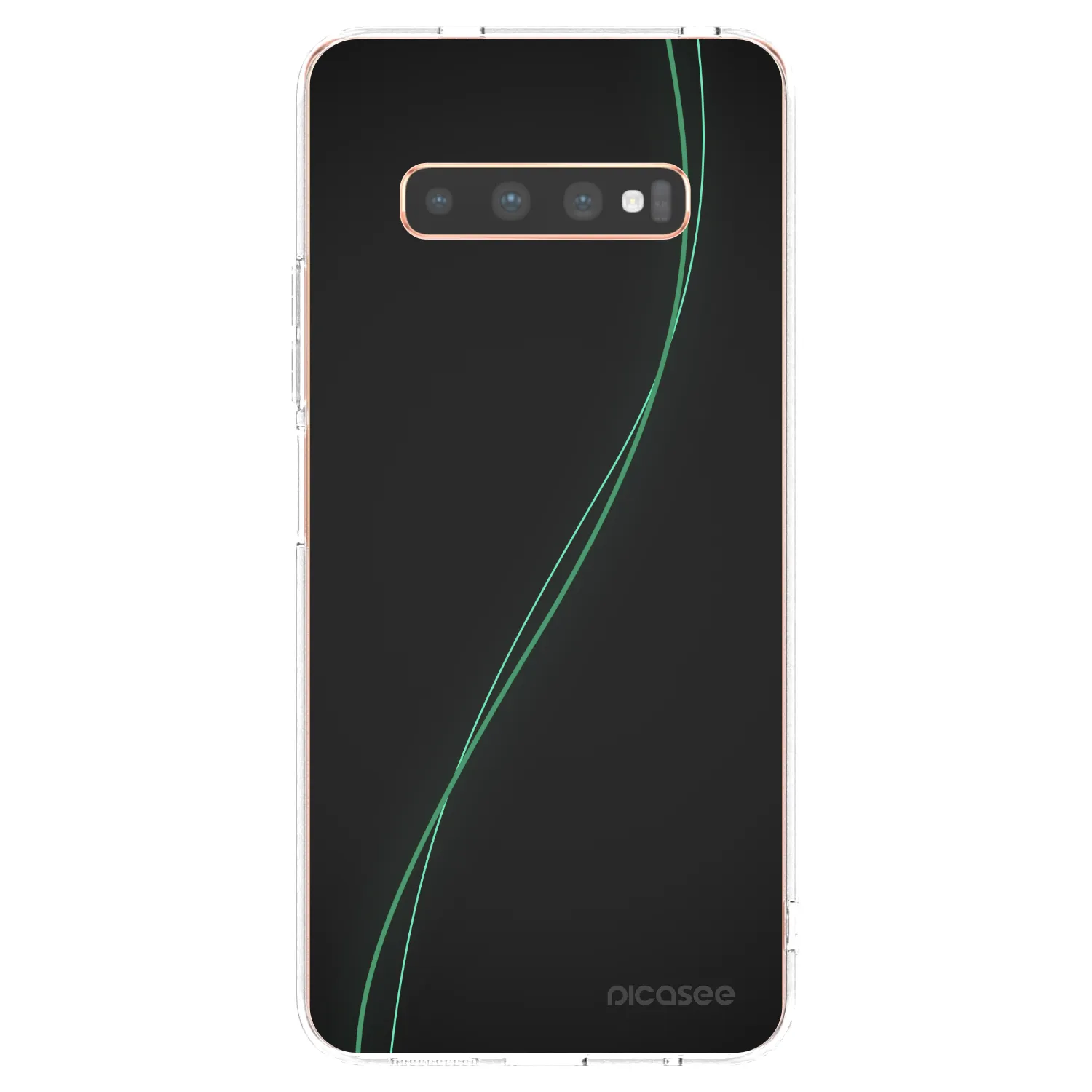 Picasee διαφανής θήκη σιλικόνης Samsung Galaxy S10 Plus G975 - Be Different