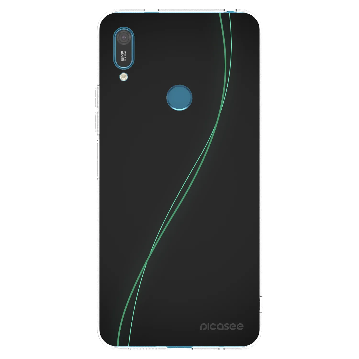 Picasee διαφανής θήκη σιλικόνης Huawei Y7 2019 - Be Different
