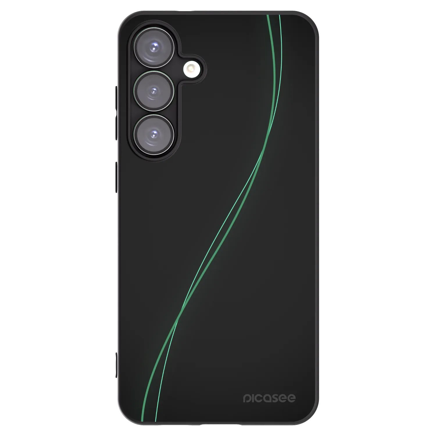Picasee Μαύρη θήκη σιλικόνης για Samsung Galaxy S25+ 5G - Be Different