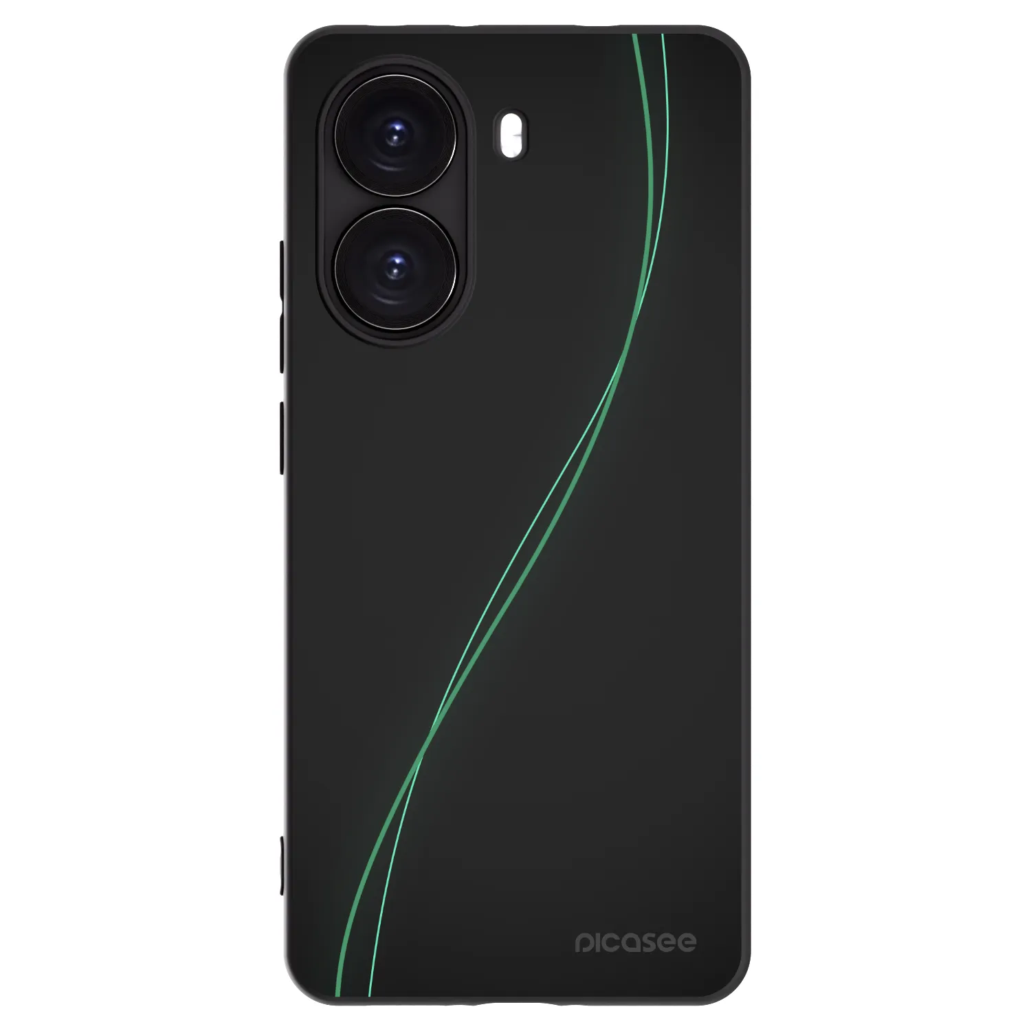 Picasee Μαύρη θήκη σιλικόνης για Xiaomi Poco X7 Pro 5G - Be Different