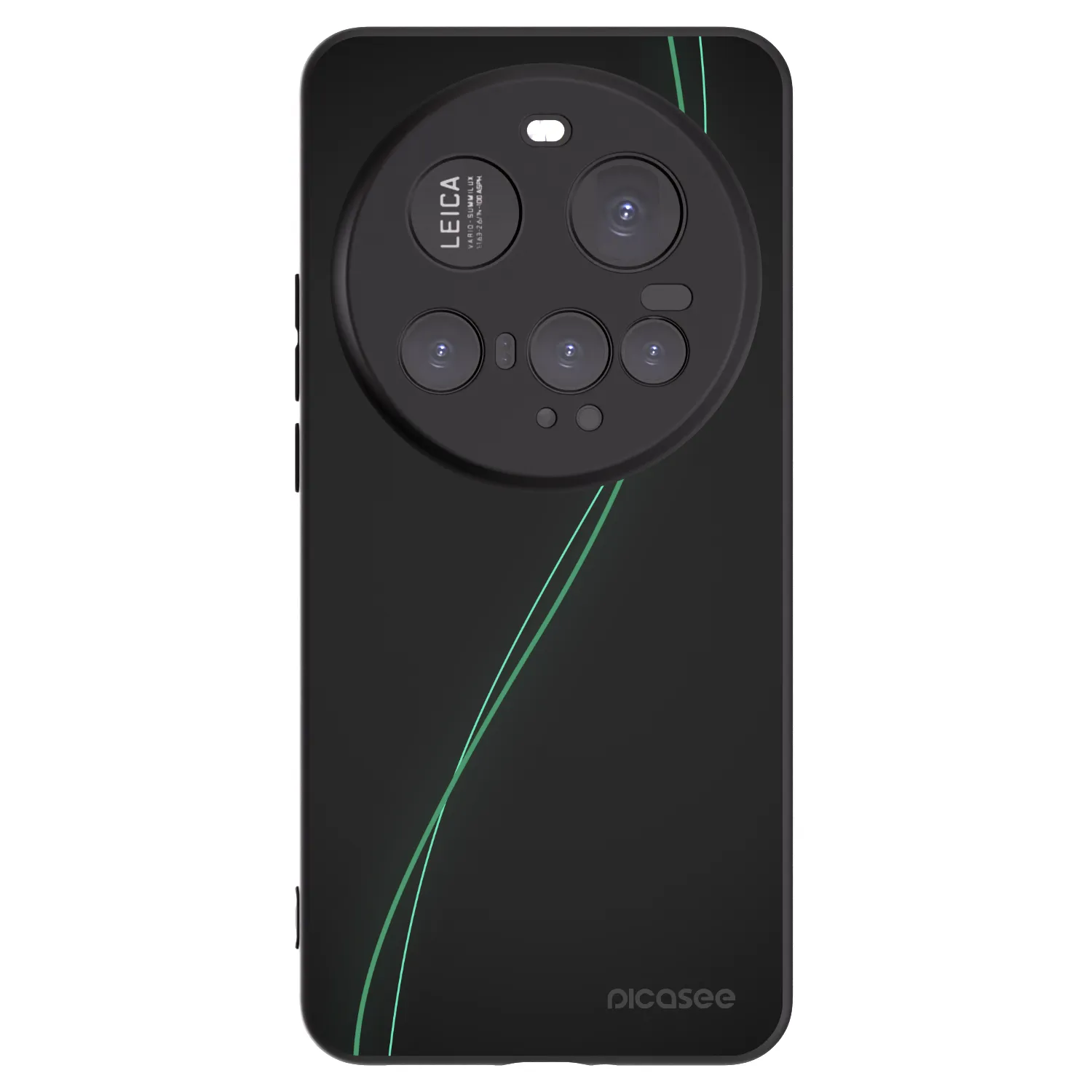 Picasee Μαύρη θήκη σιλικόνης για Xiaomi 15 Ultra - Be Different