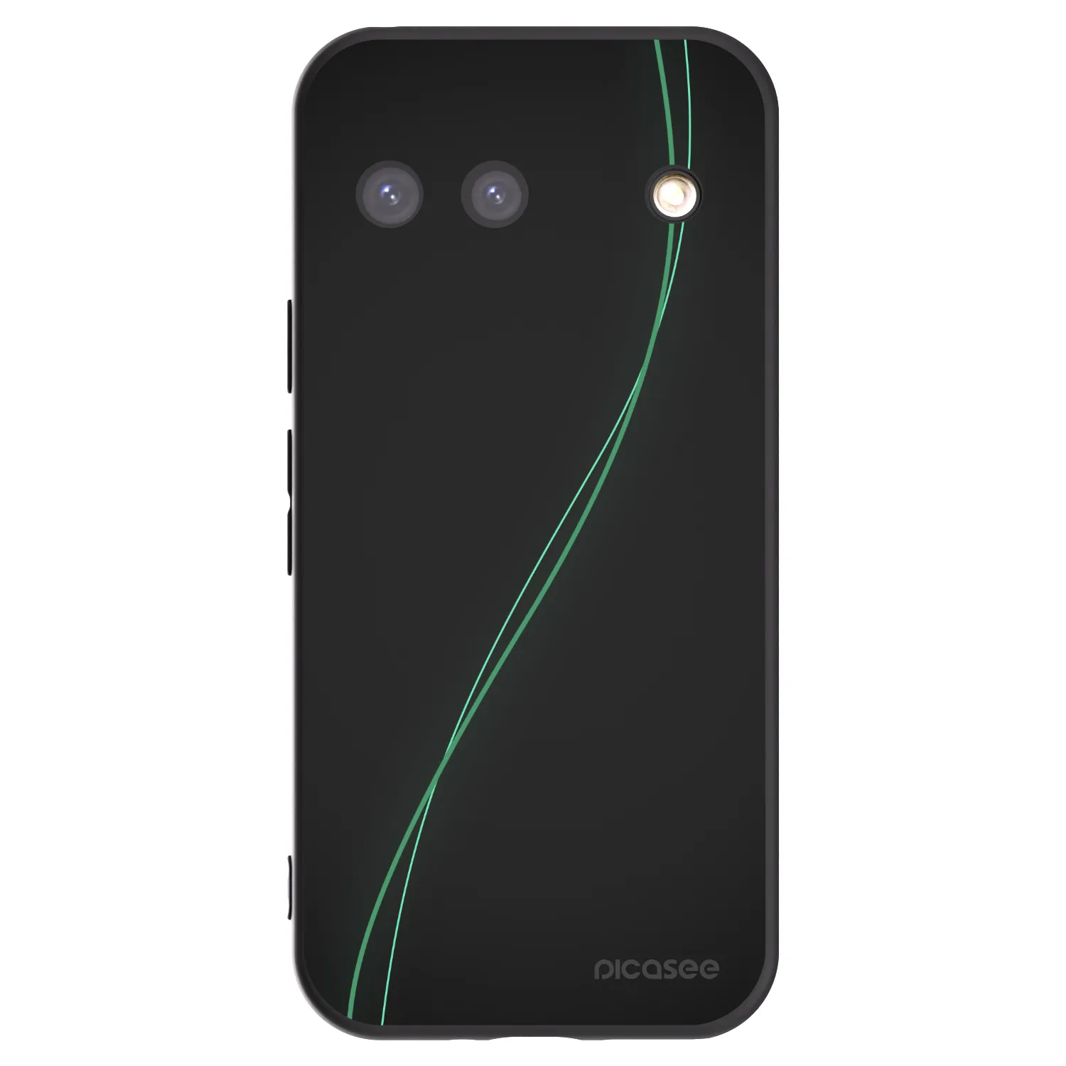 Picasee Μαύρη θήκη σιλικόνης για Google Pixel 9 - Be Different