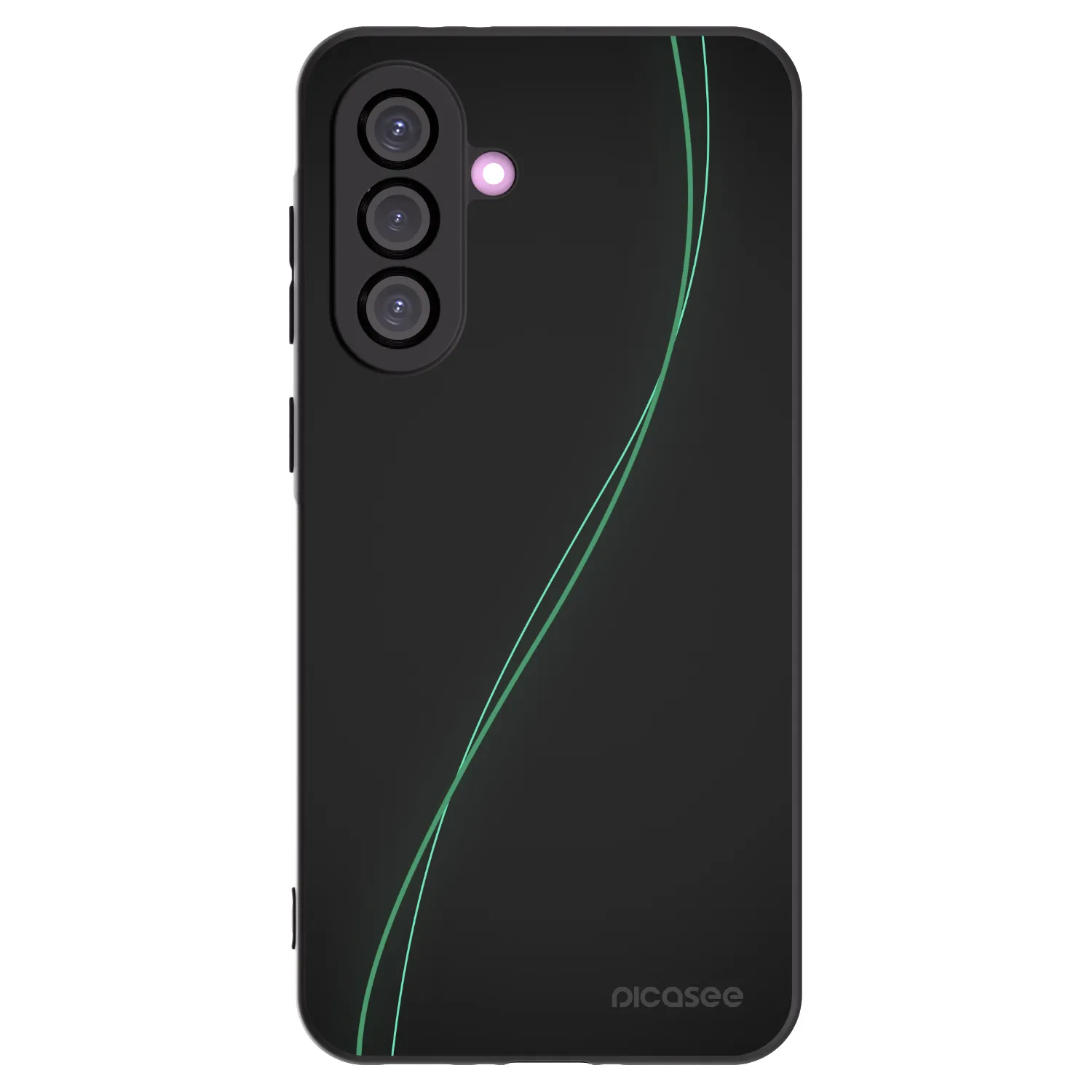 Picasee Μαύρη θήκη σιλικόνης για Samsung Galaxy A36 5G - Be Different