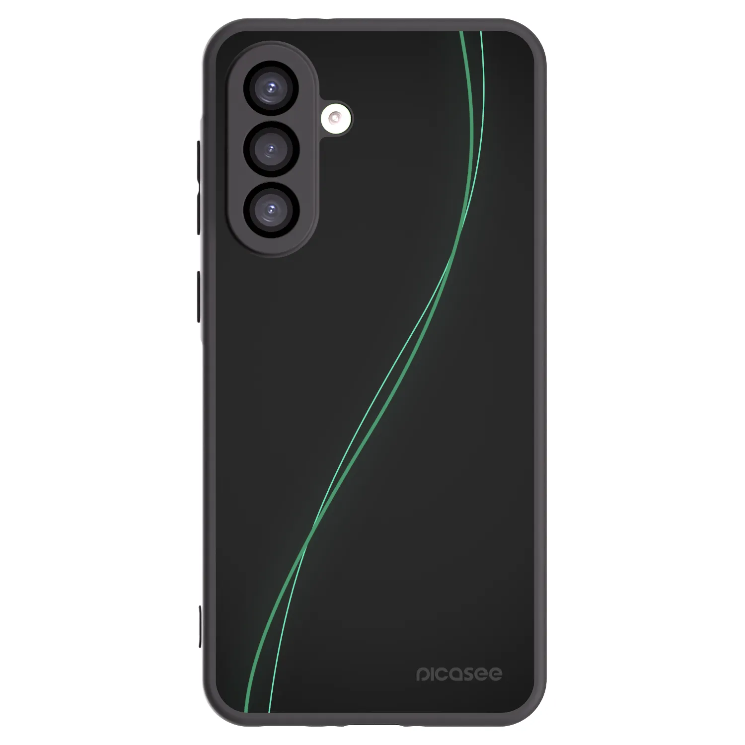 Picasee Μαύρη θήκη σιλικόνης για Samsung Galaxy A26 5G A266B - Be Different