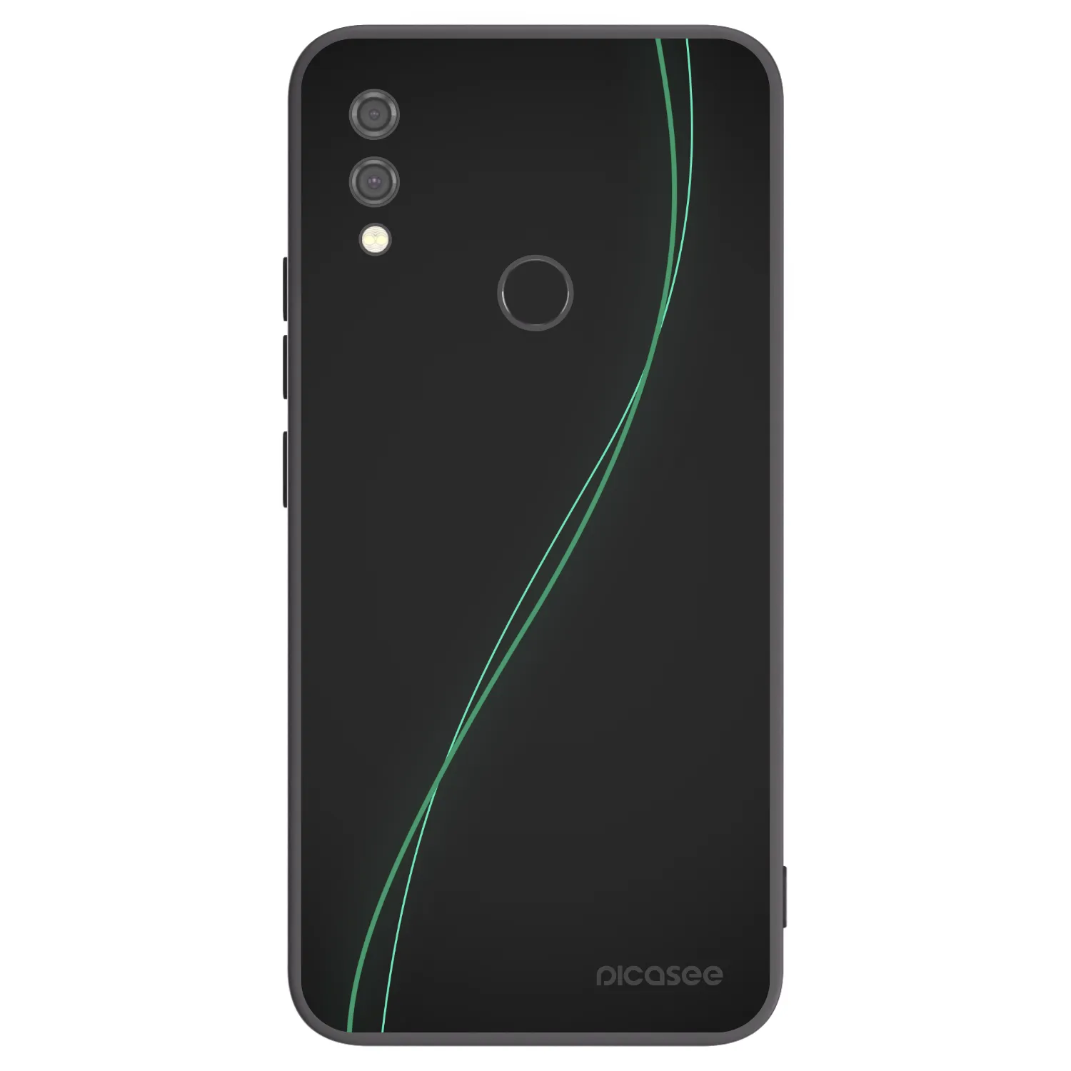 Picasee Μαύρη θήκη σιλικόνης για Xiaomi Redmi Note 7 - Be Different