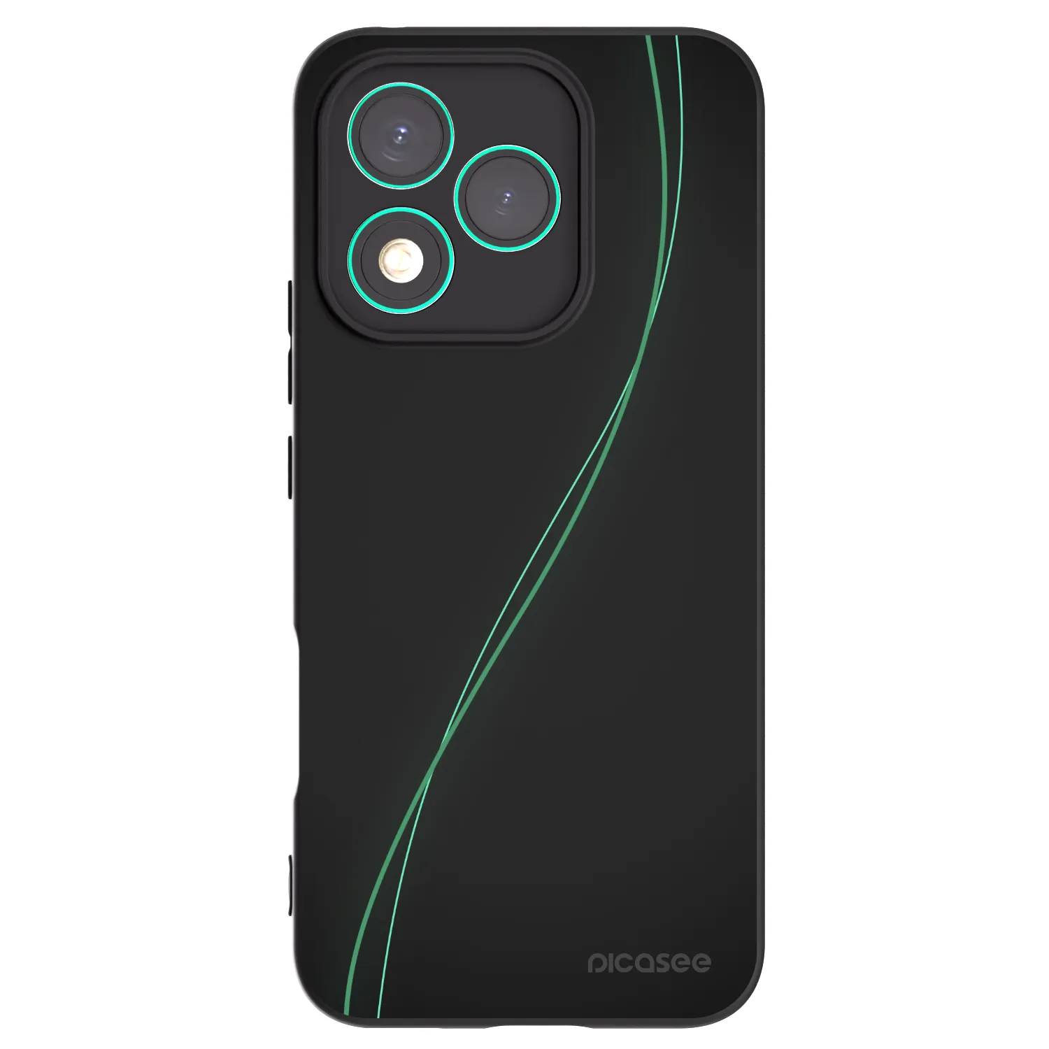 Picasee Μαύρη θήκη σιλικόνης για Honor 400 Lite 5G - Be Different