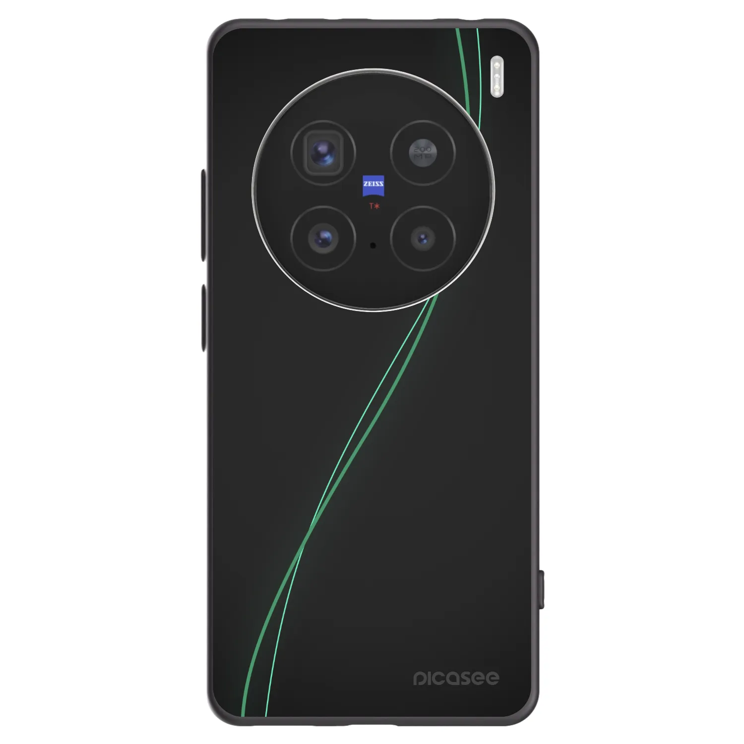 Picasee Μαύρη θήκη σιλικόνης για Vivo X200 Pro - Be Different