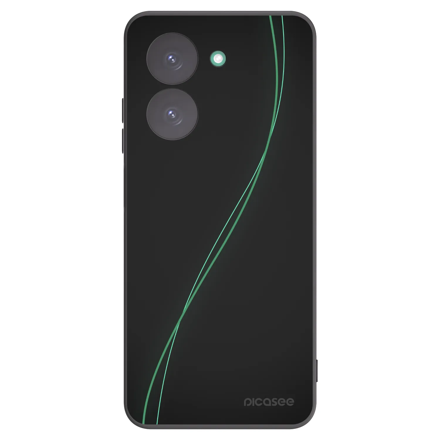 Picasee Μαύρη θήκη σιλικόνης για Xiaomi Redmi A5 - Be Different