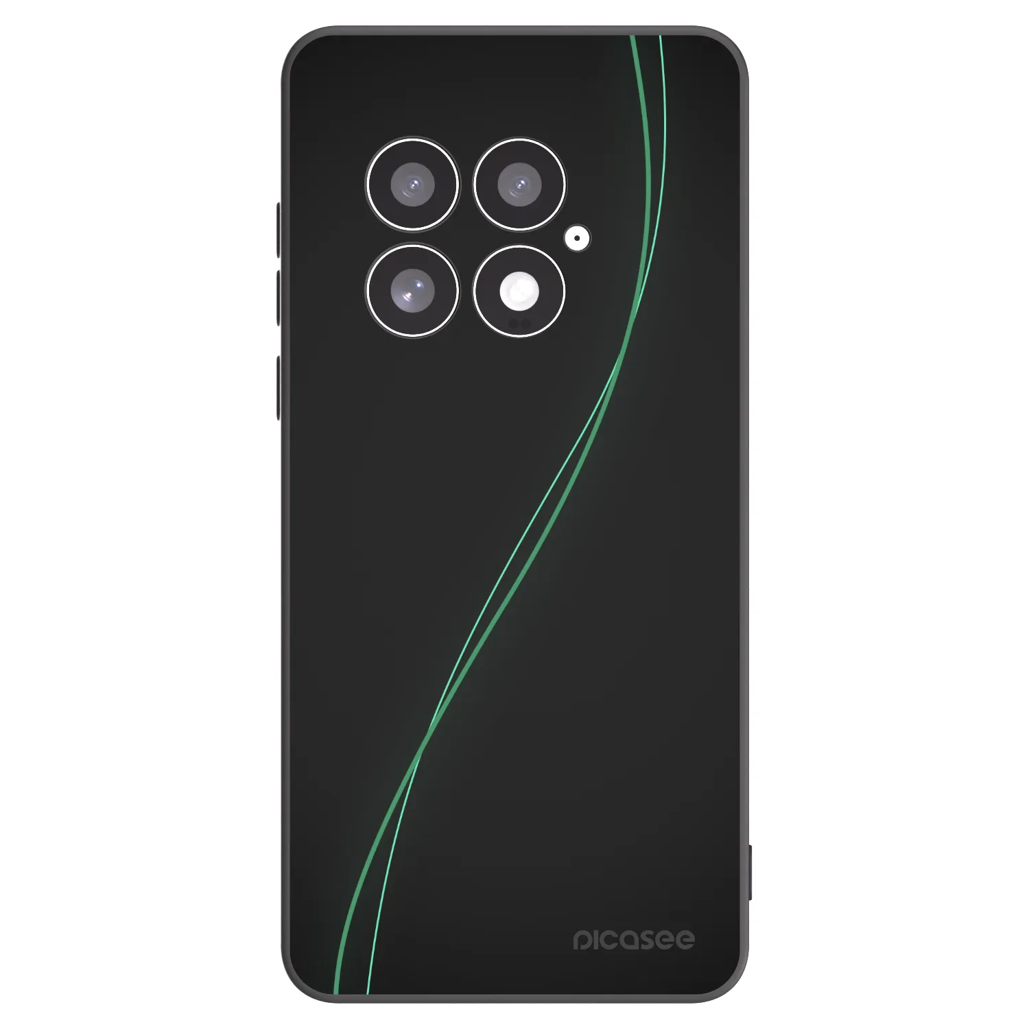 Picasee Μαύρη θήκη σιλικόνης για OnePlus 13 5G - Be Different