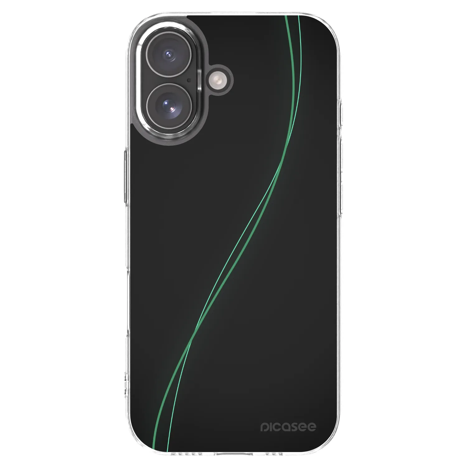 Picasee διαφανής θήκη σιλικόνης Apple iPhone 17 - Be Different