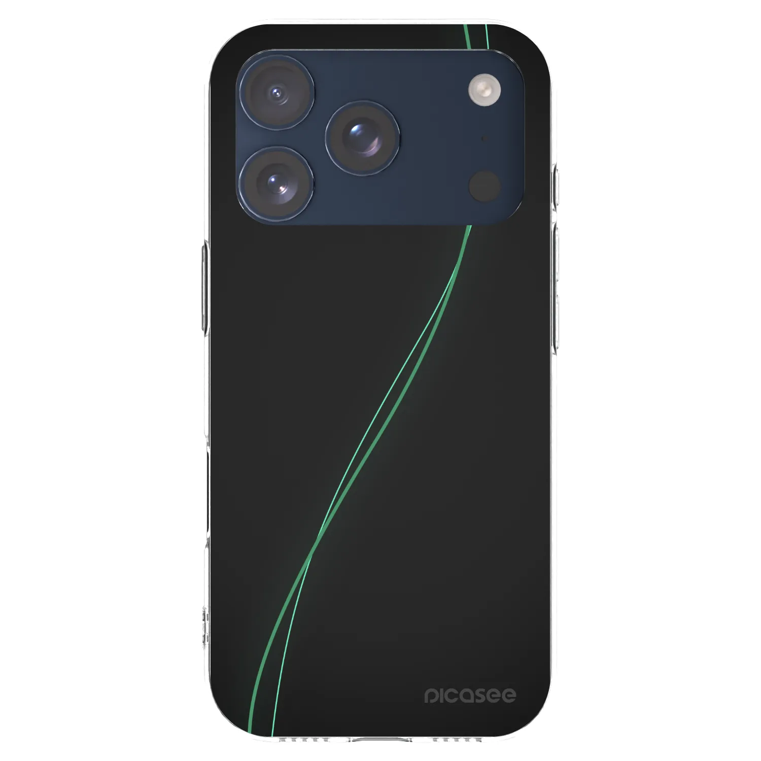 Picasee διαφανής θήκη σιλικόνης Apple iPhone 17 Pro - Be Different
