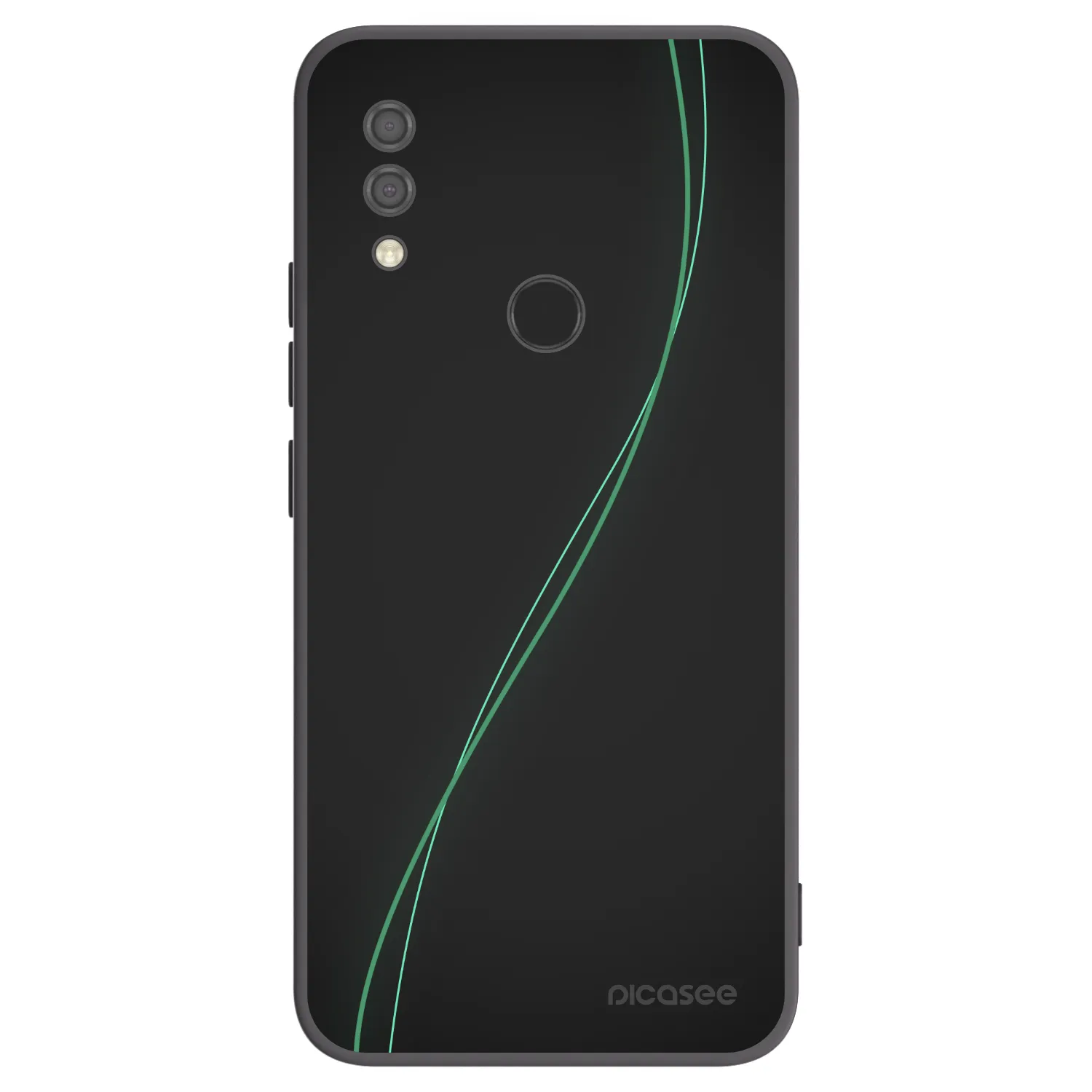 Picasee Μαύρη θήκη σιλικόνης για Xiaomi Redmi 7 - Be Different