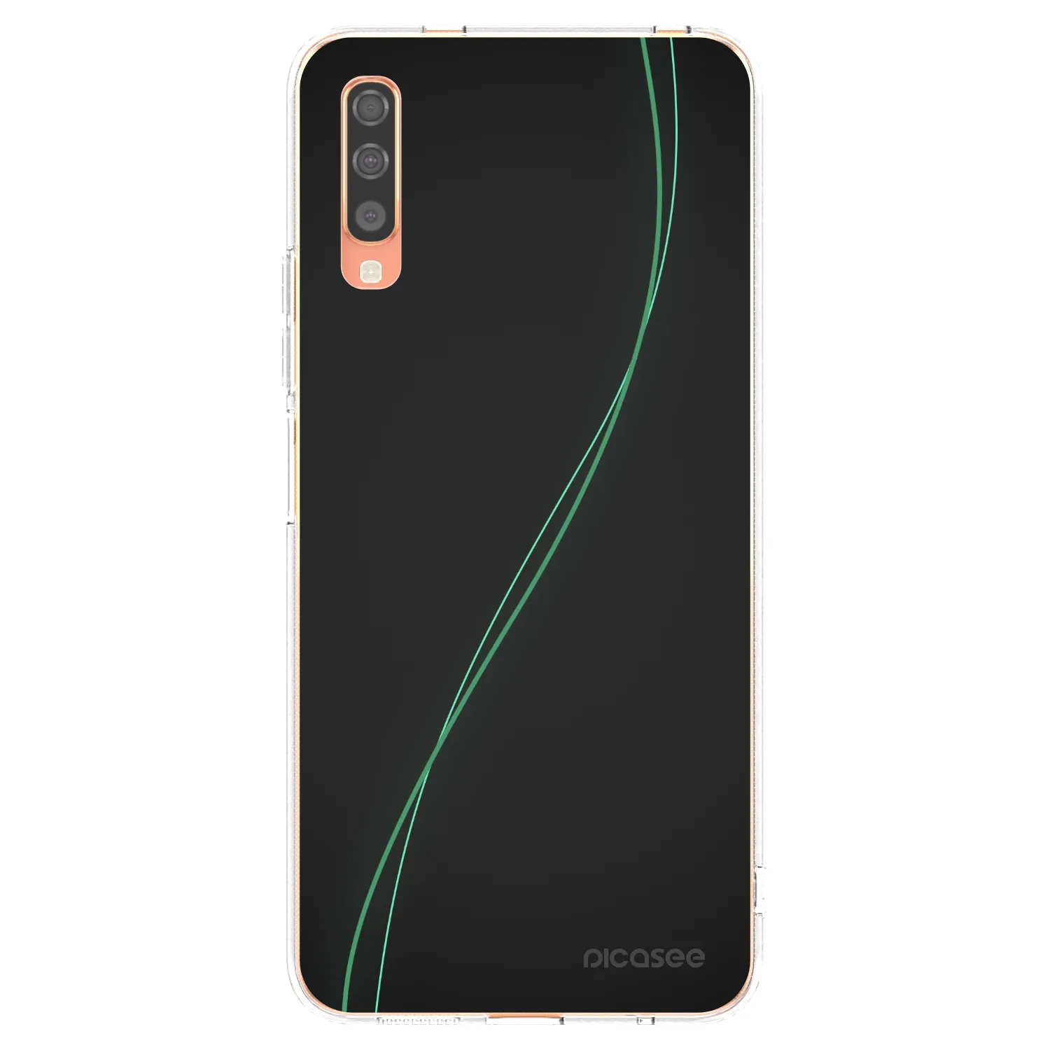 Picasee διαφανής θήκη σιλικόνης Samsung Galaxy A70 A705F - Be Different