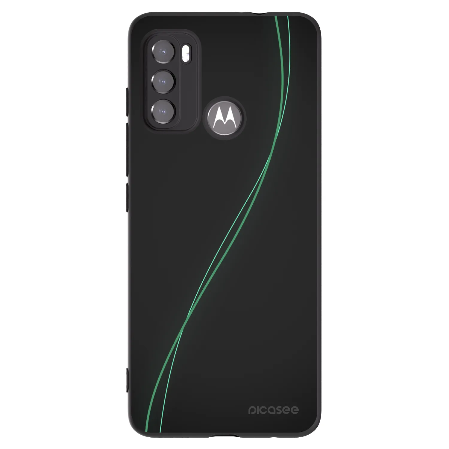 Picasee Μαύρη θήκη σιλικόνης για Motorola Edge 60 5G - Be Different