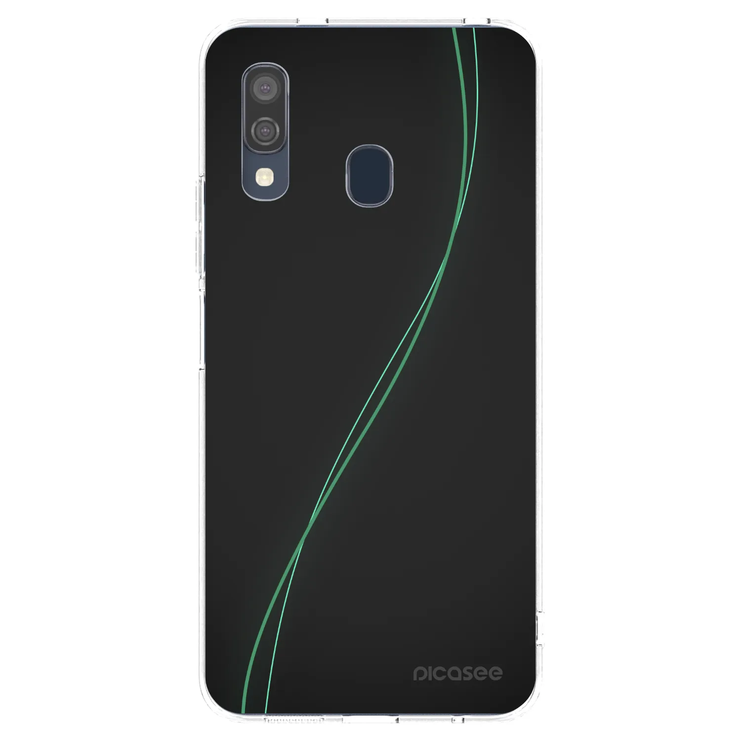 Picasee διαφανής θήκη σιλικόνης Samsung Galaxy A40 A405F - Be Different