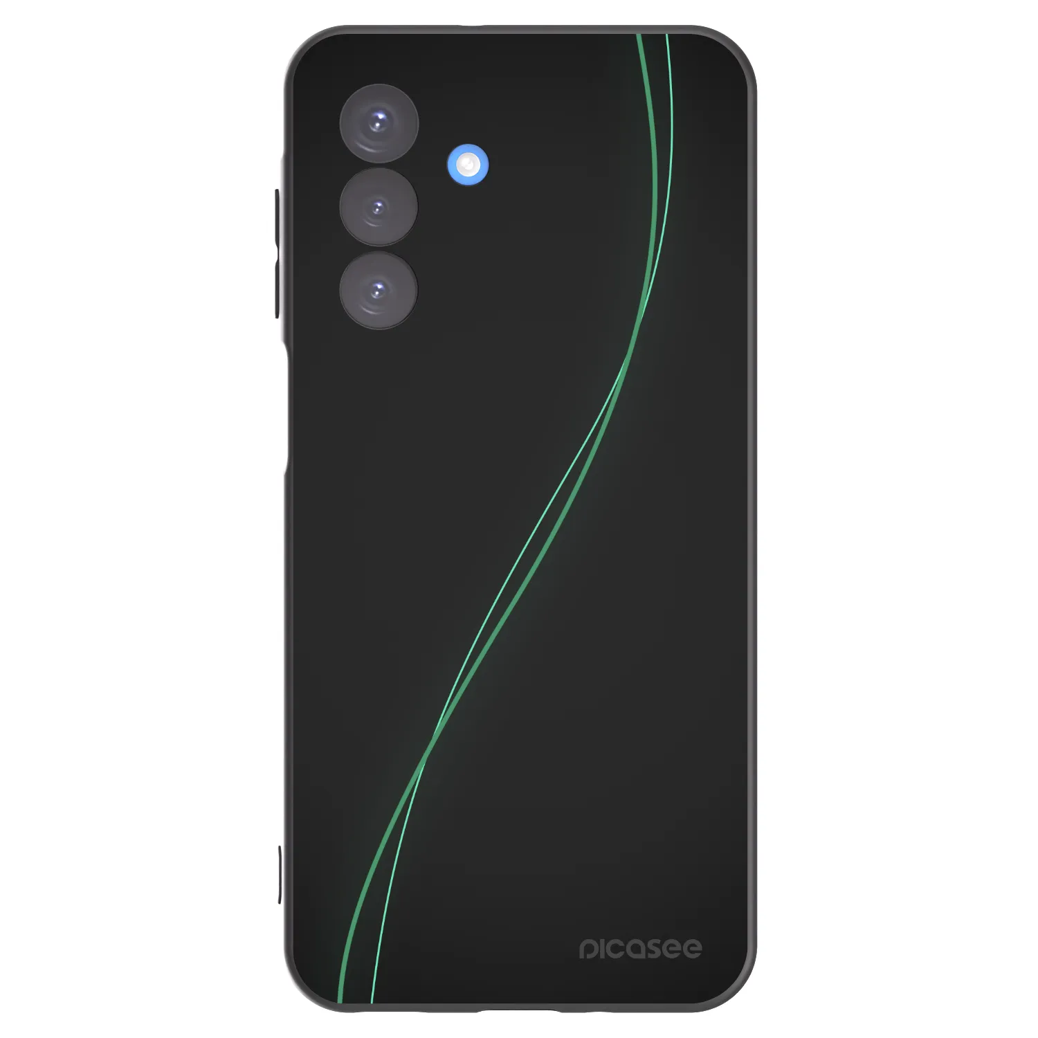 Picasee Μαύρη θήκη σιλικόνης για Samsung Galaxy A17 5G - Be Different