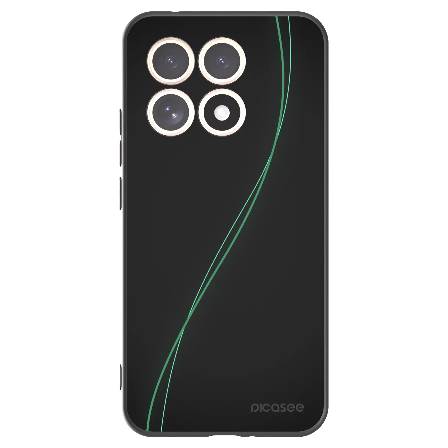 Picasee Μαύρη θήκη σιλικόνης για Xiaomi 15T - Be Different