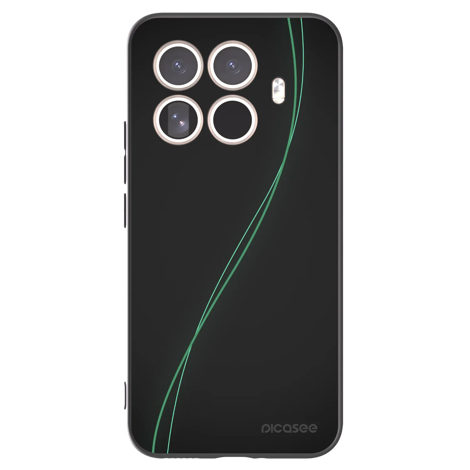Picasee Μαύρη θήκη σιλικόνης για Xiaomi 15T Pro - Be Different
