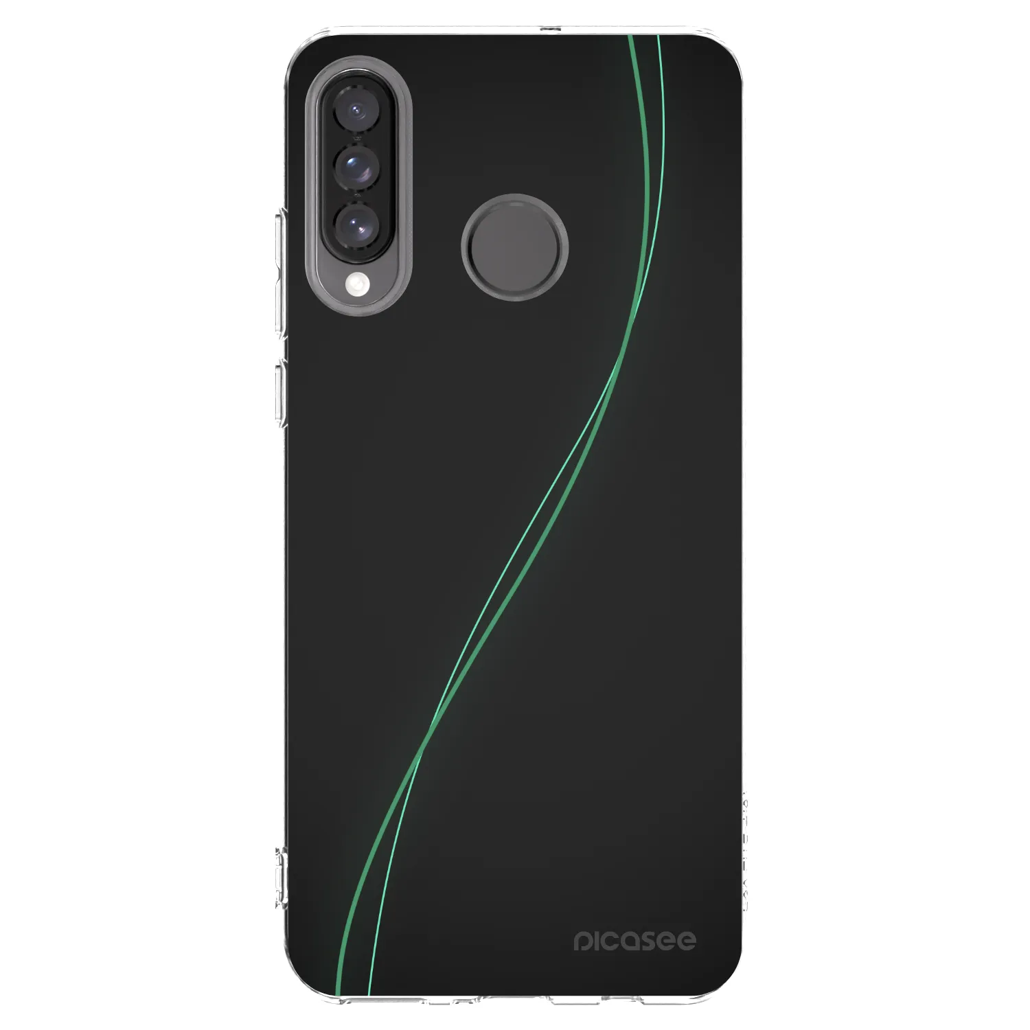 Picasee διαφανής θήκη σιλικόνης Huawei P30 Lite - Be Different