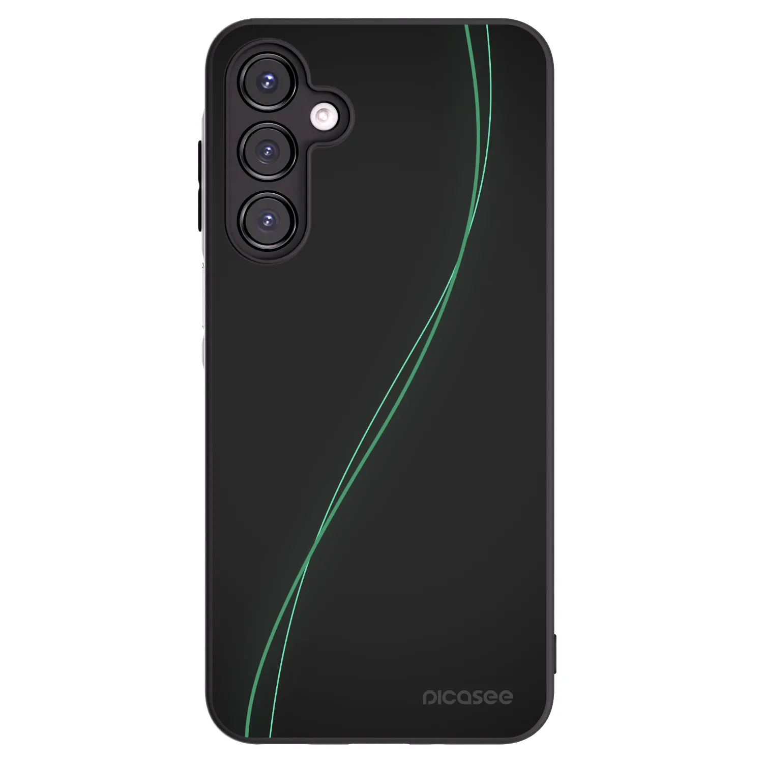 Picasee Μαύρη θήκη σιλικόνης για Samsung Galaxy A16 4G - Be Different