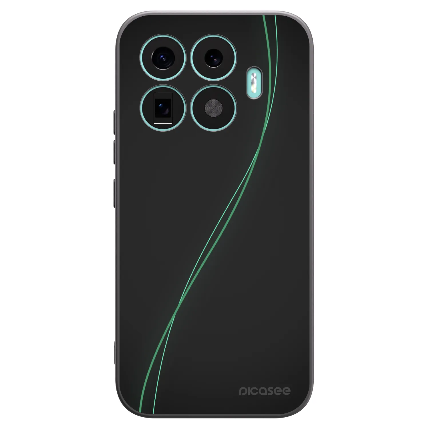 Picasee Μαύρη θήκη σιλικόνης για Xiaomi 17T - Be Different