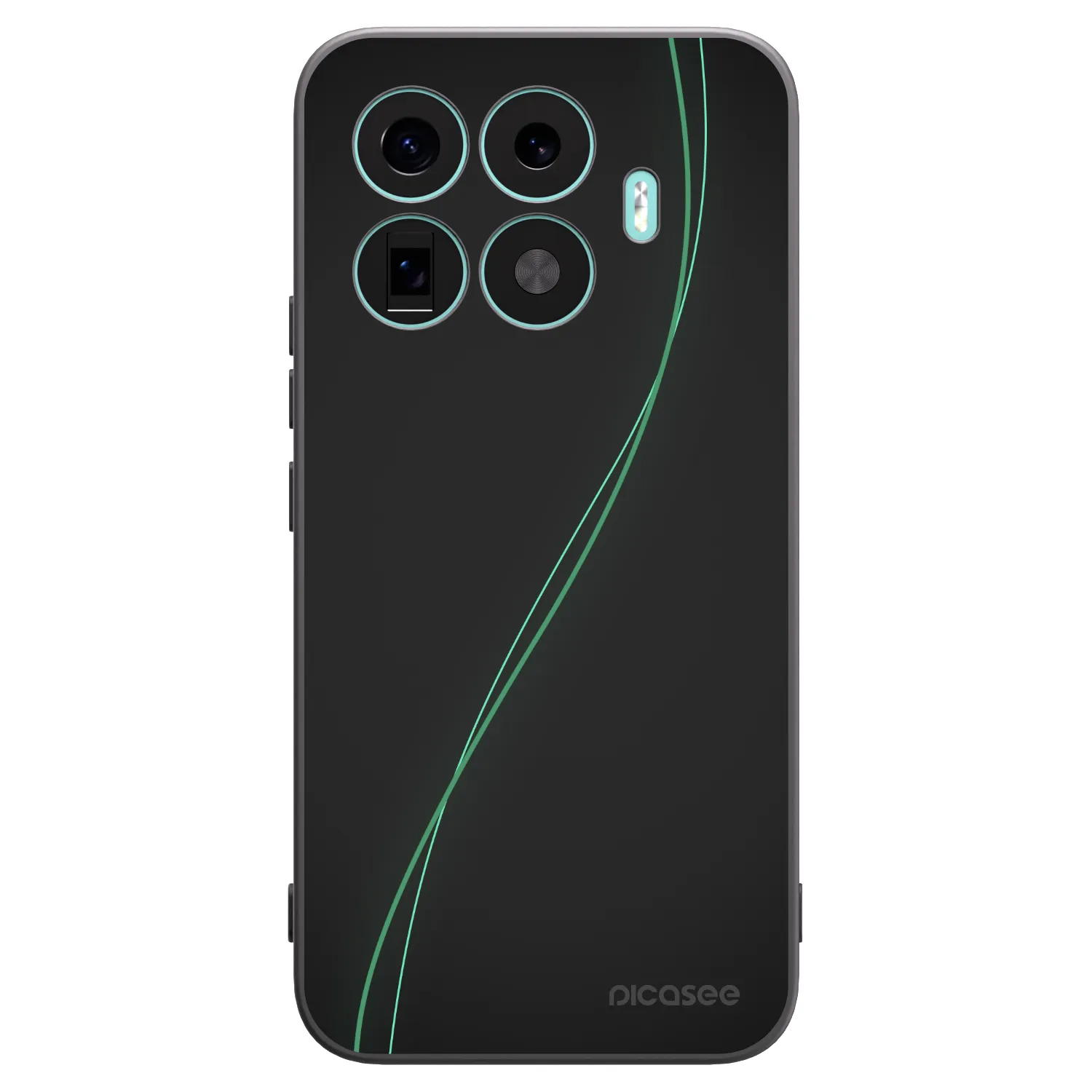 Picasee Μαύρη θήκη σιλικόνης για Xiaomi 17T Pro - Be Different