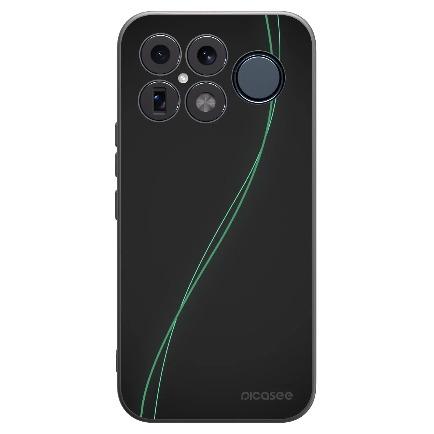Picasee Μαύρη θήκη σιλικόνης για Xiaomi Poco F8 Ultra - Be Different