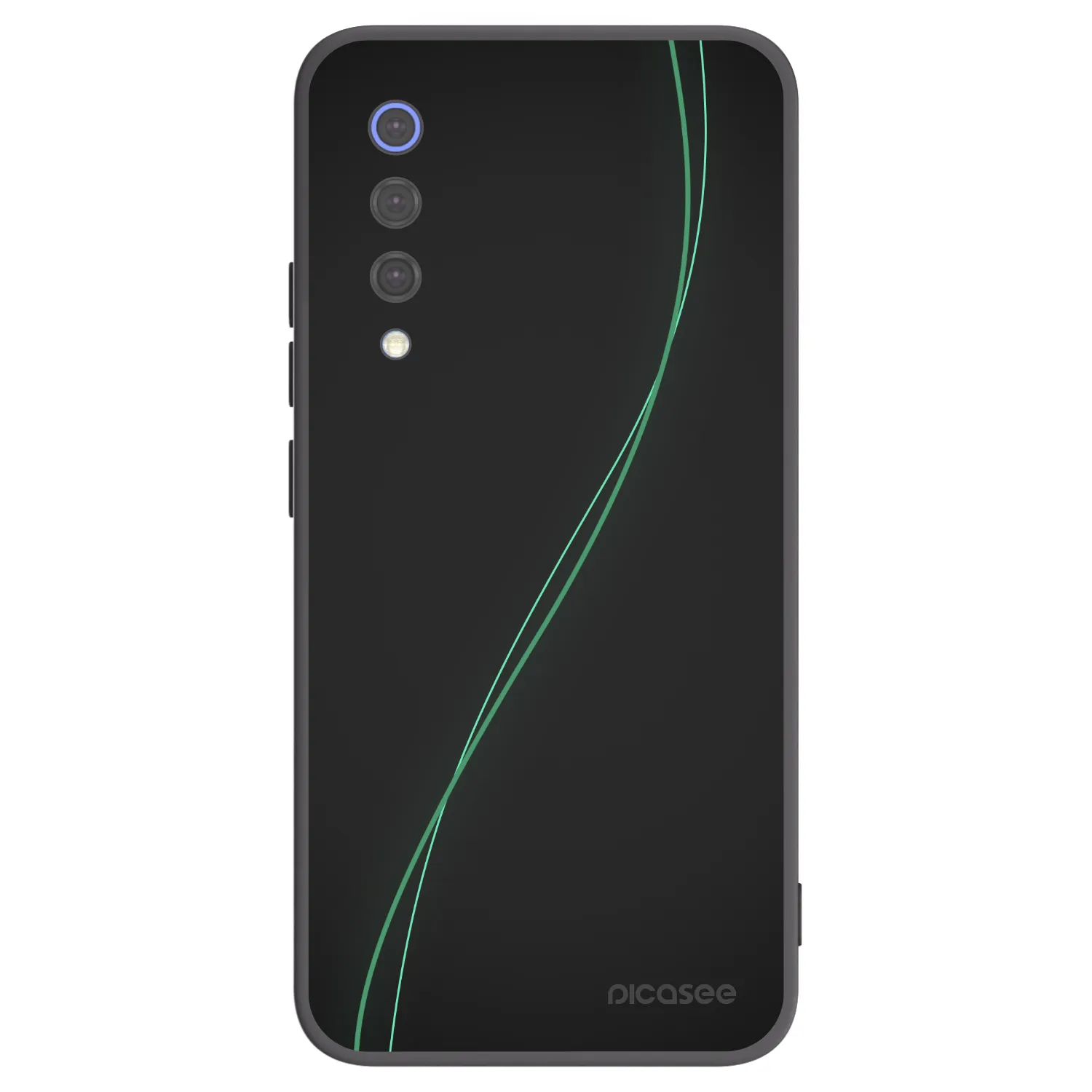 Picasee Μαύρη θήκη σιλικόνης για Xiaomi Mi 9 SE - Be Different