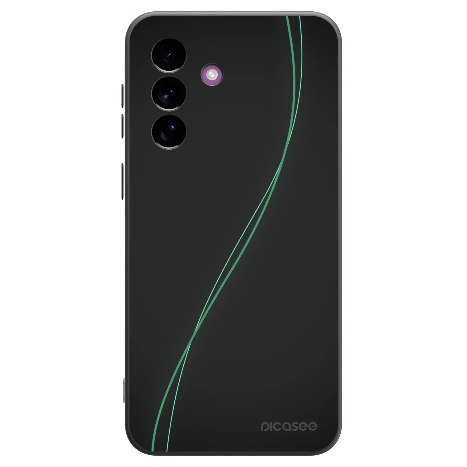 Picasee Μαύρη θήκη σιλικόνης για Samsung Galaxy A37 - Be Different