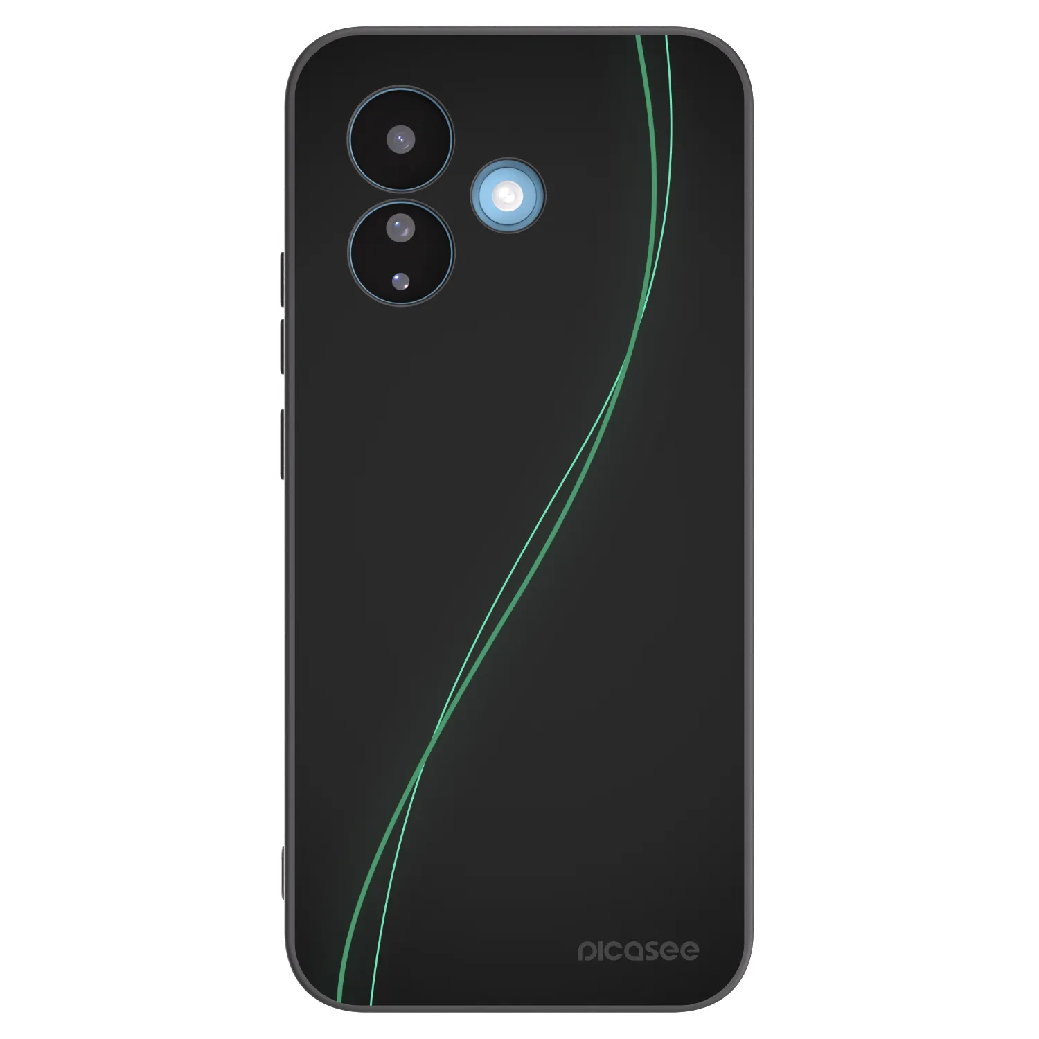 Picasee Μαύρη θήκη σιλικόνης για Xiaomi Redmi Note 17 Pro 5G - Be Different