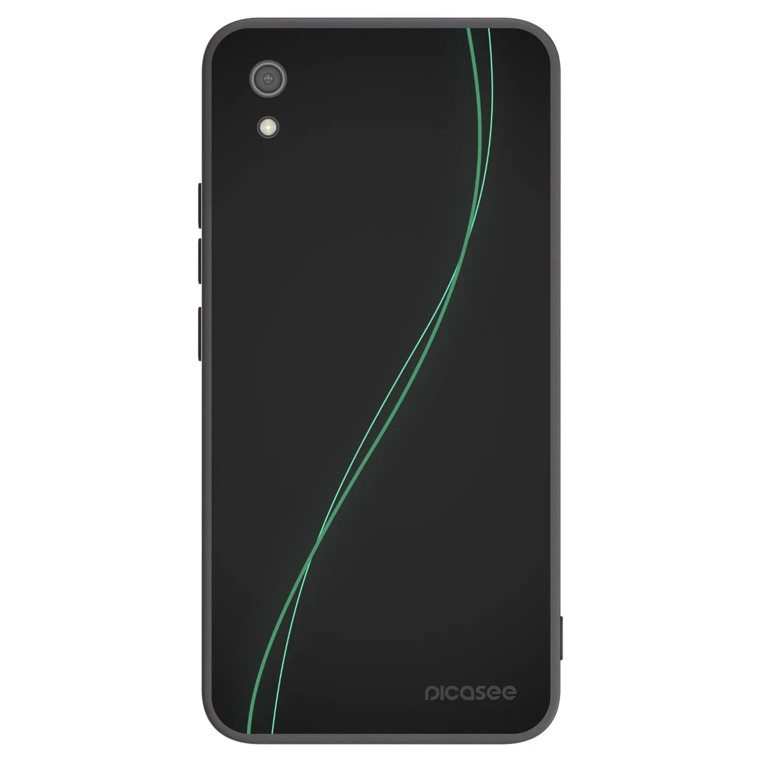Picasee Μαύρη θήκη σιλικόνης για Xiaomi Redmi 7A - Be Different