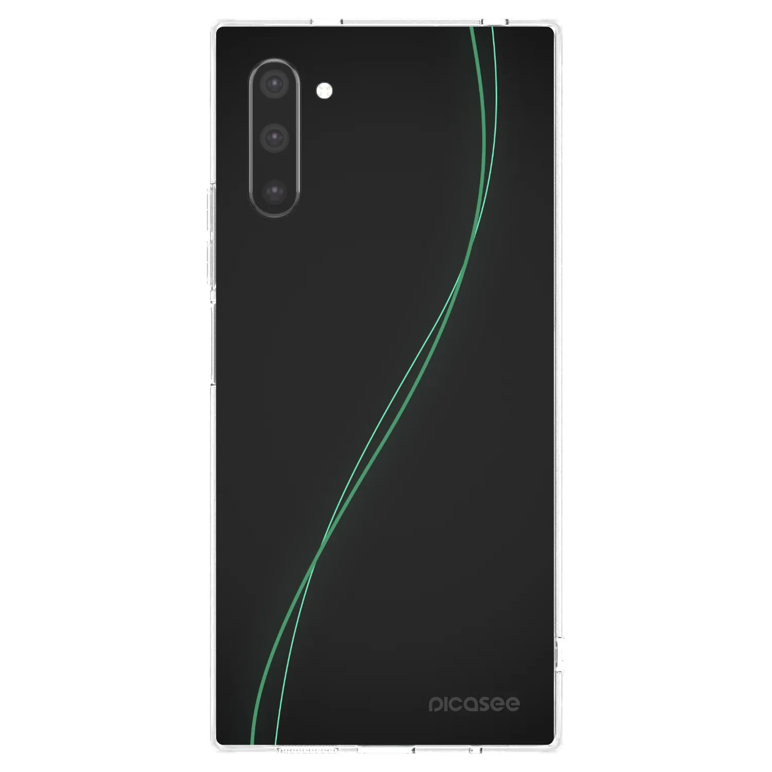 Picasee διαφανής θήκη σιλικόνης Samsung Galaxy Note 10 N970F - Be Different