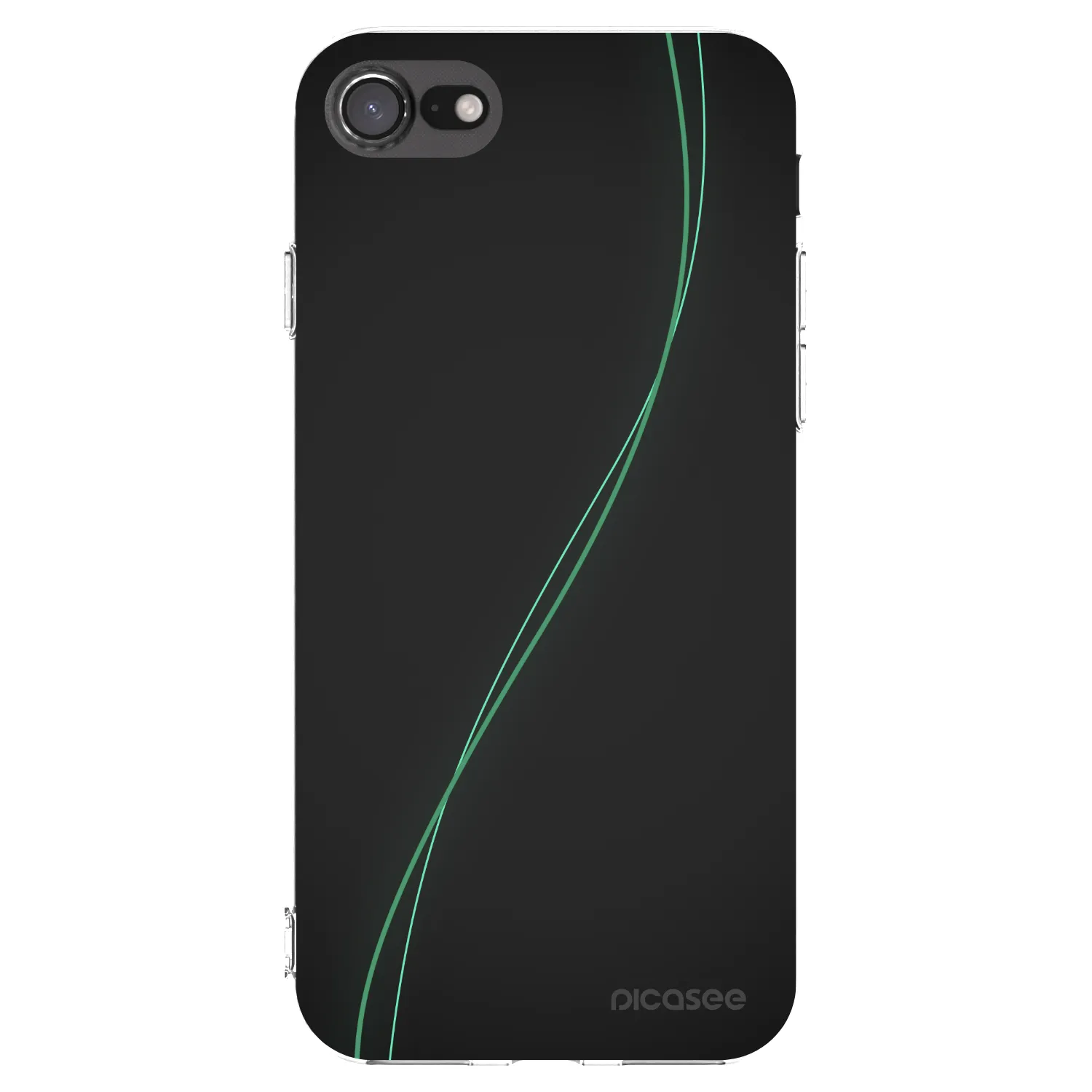 Picasee διαφανής θήκη σιλικόνης Apple iPhone 8 - Be Different